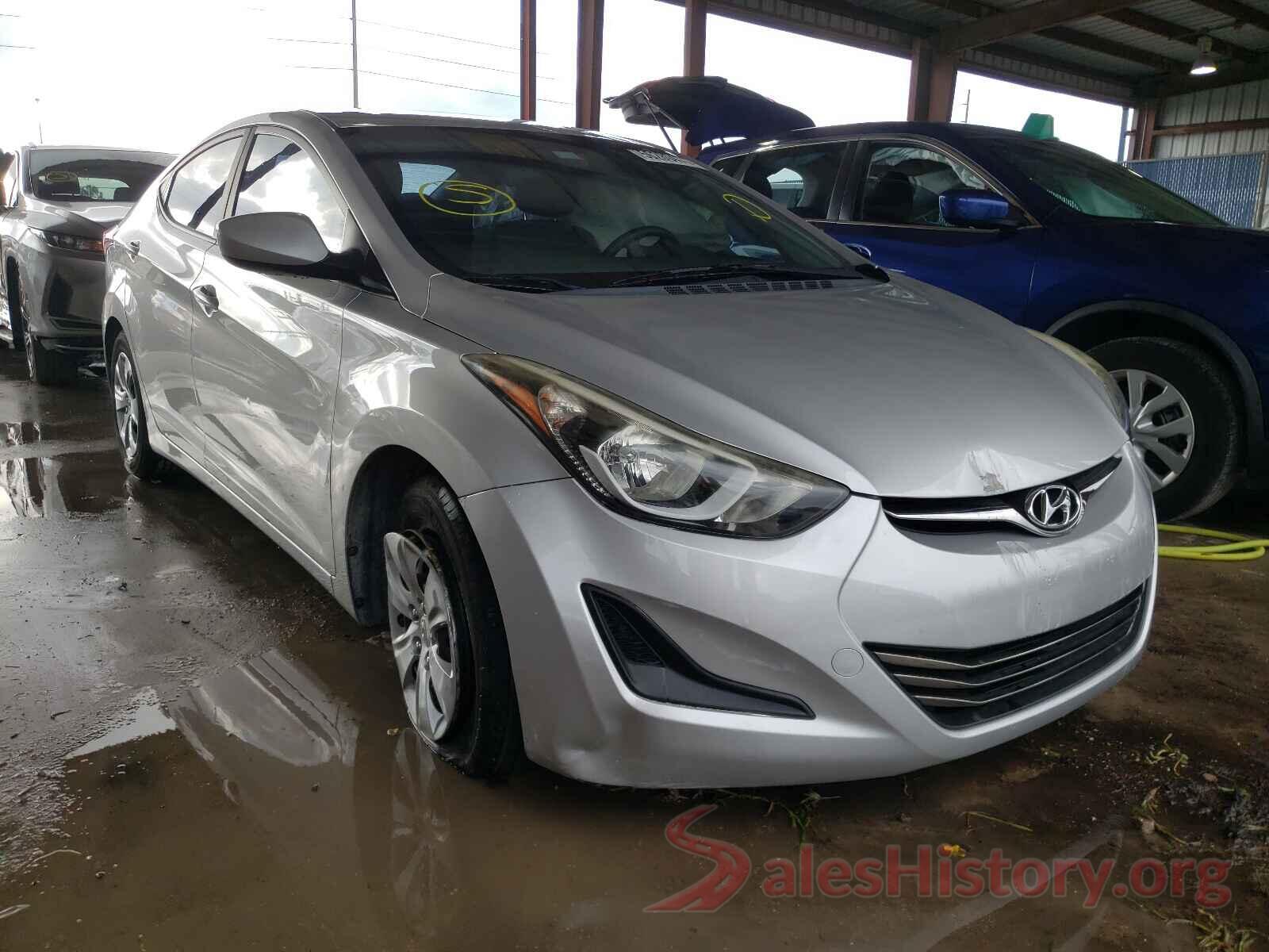 5NPDH4AE1GH746451 2016 HYUNDAI ELANTRA