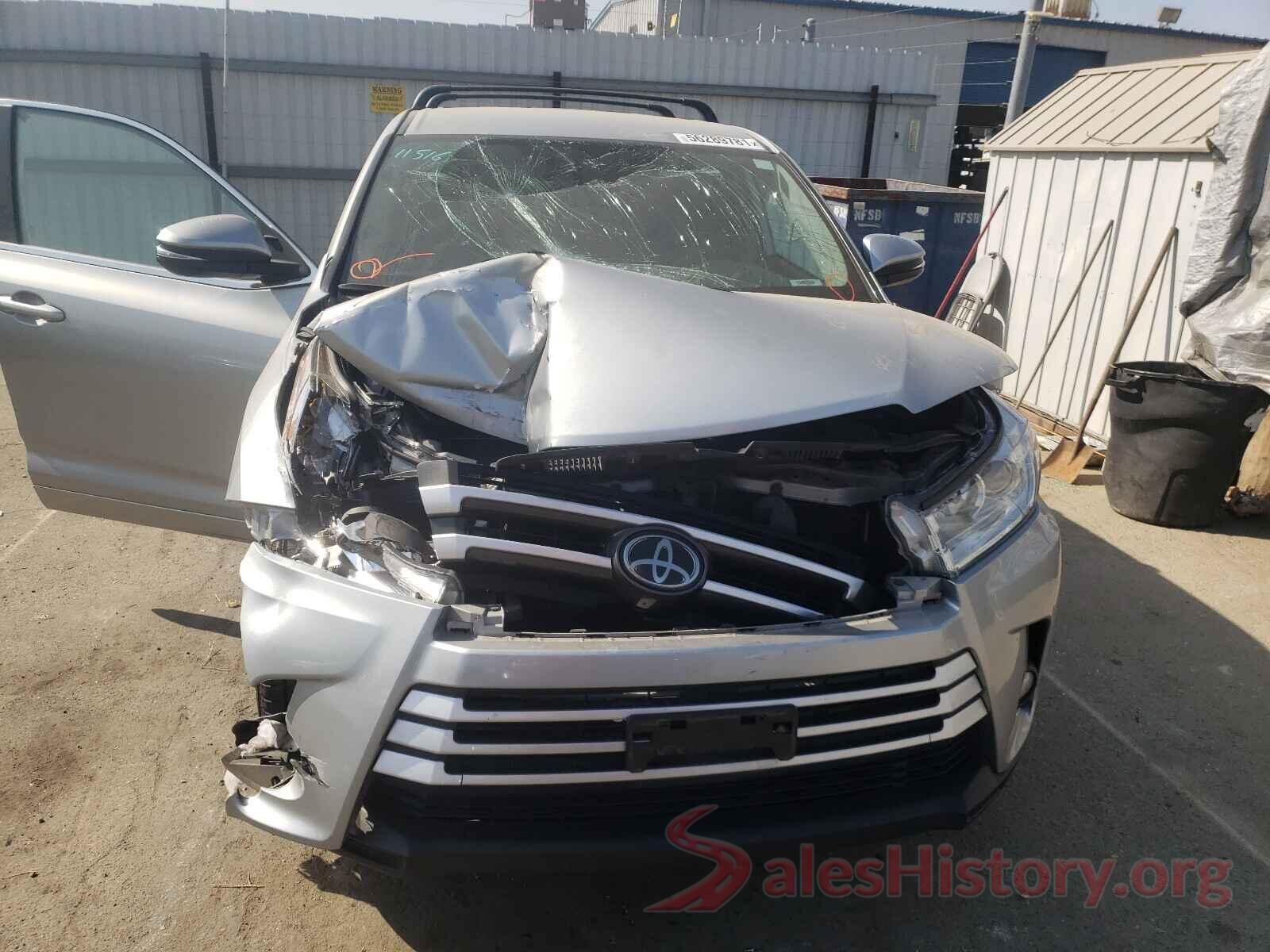 5TDBZRFH5JS489462 2018 TOYOTA HIGHLANDER