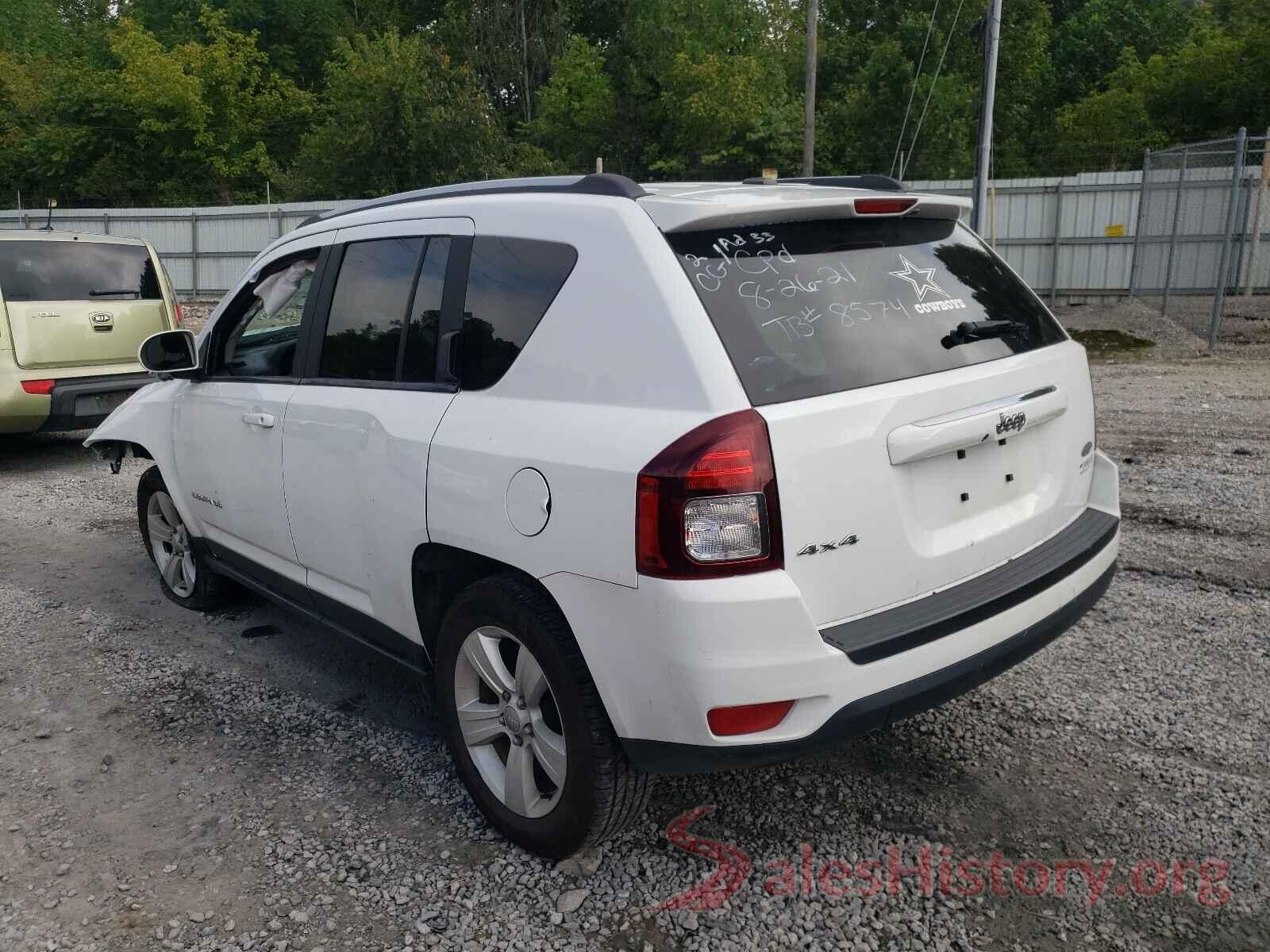 1C4NJDEB4HD205135 2017 JEEP COMPASS