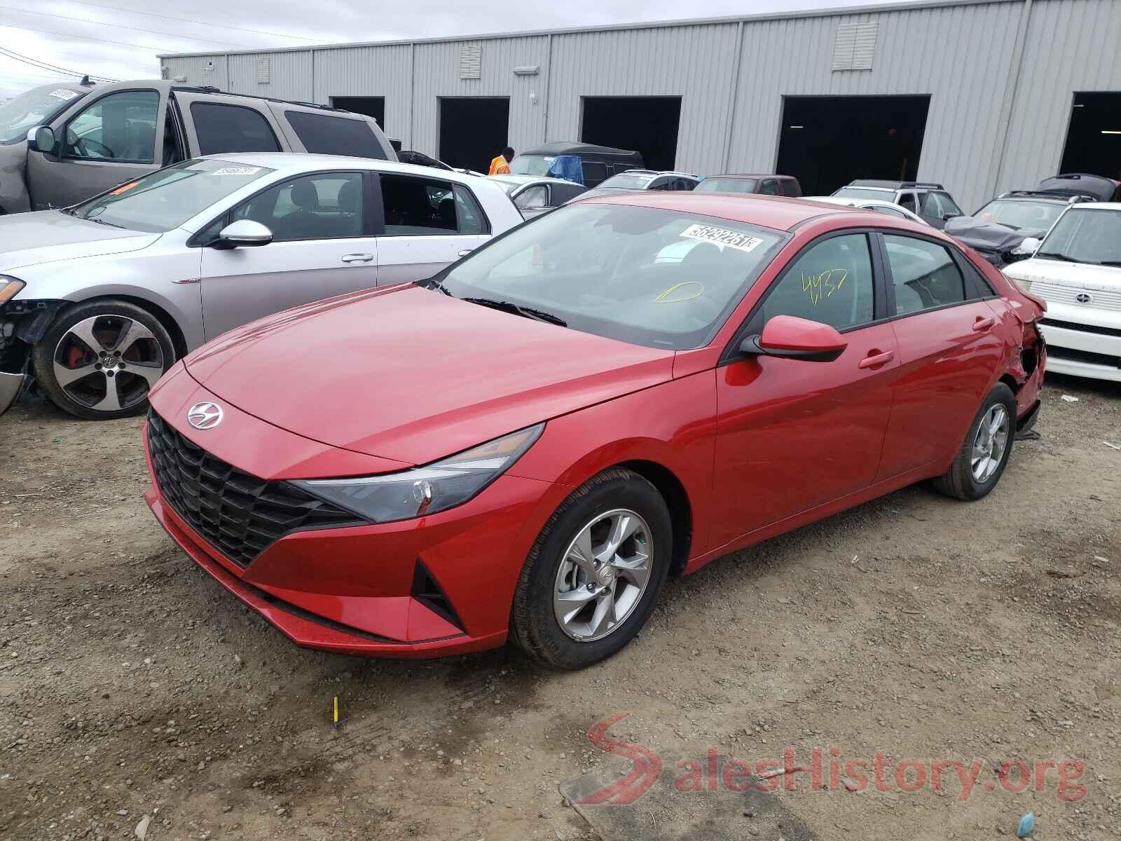 5NPLL4AG5MH018431 2021 HYUNDAI ELANTRA