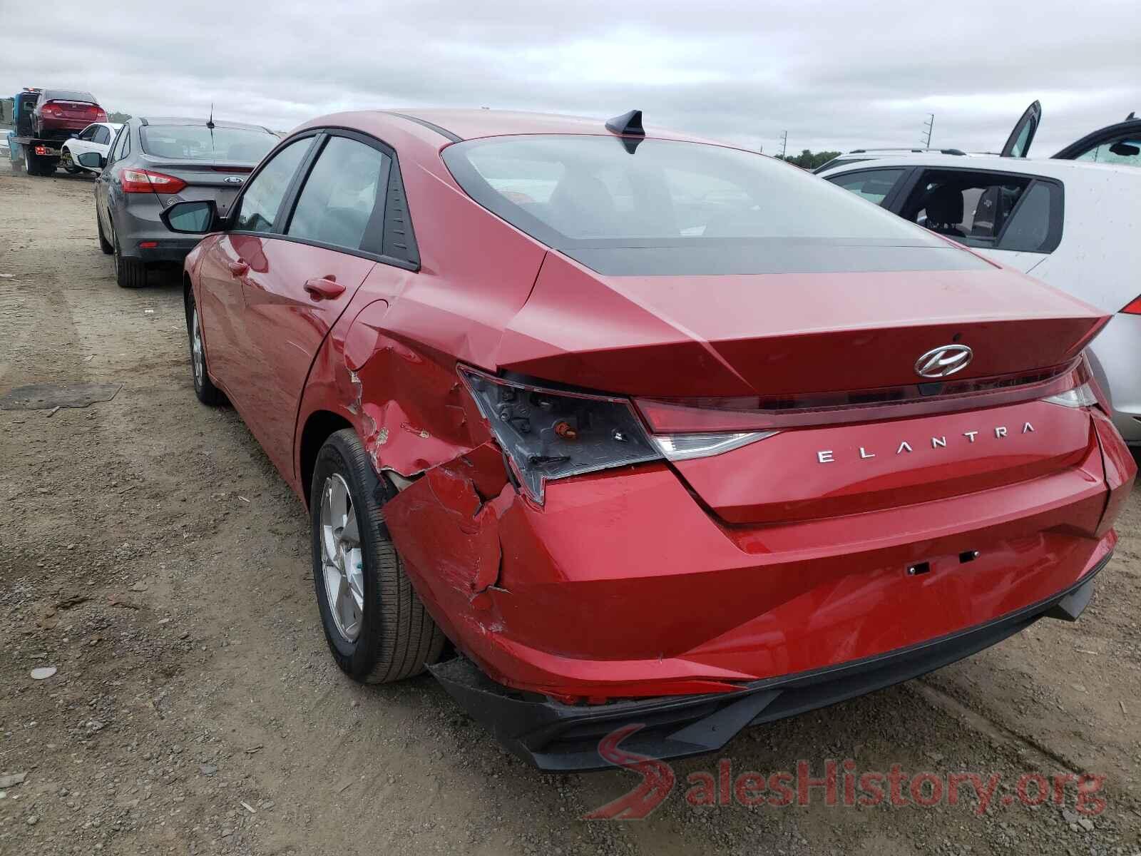 5NPLL4AG5MH018431 2021 HYUNDAI ELANTRA