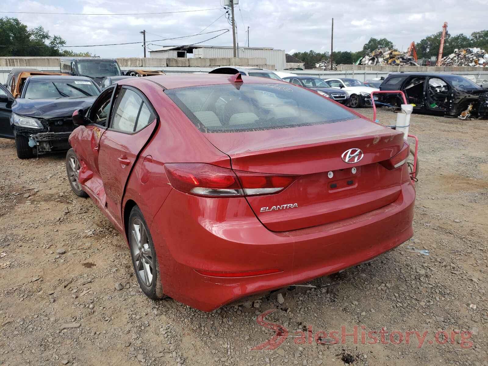 5NPD84LF4HH131349 2017 HYUNDAI ELANTRA