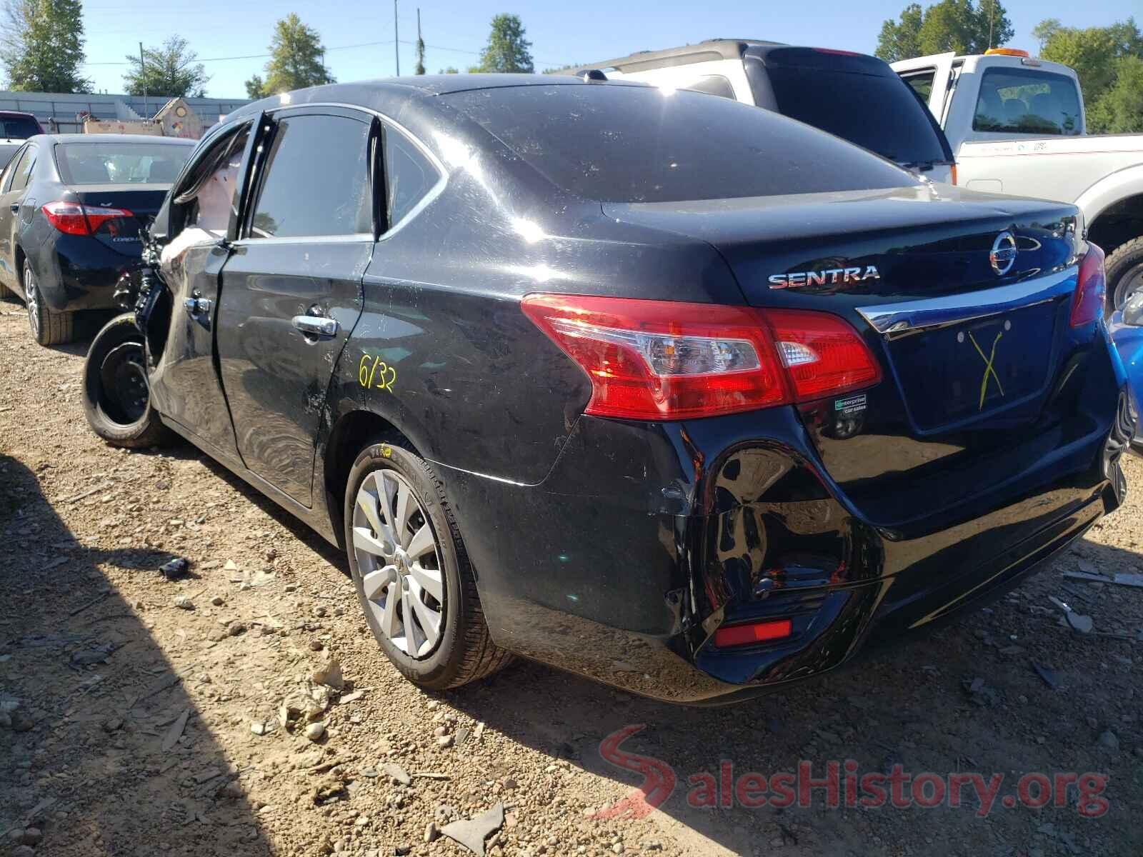 3N1AB7APXHY267119 2017 NISSAN SENTRA