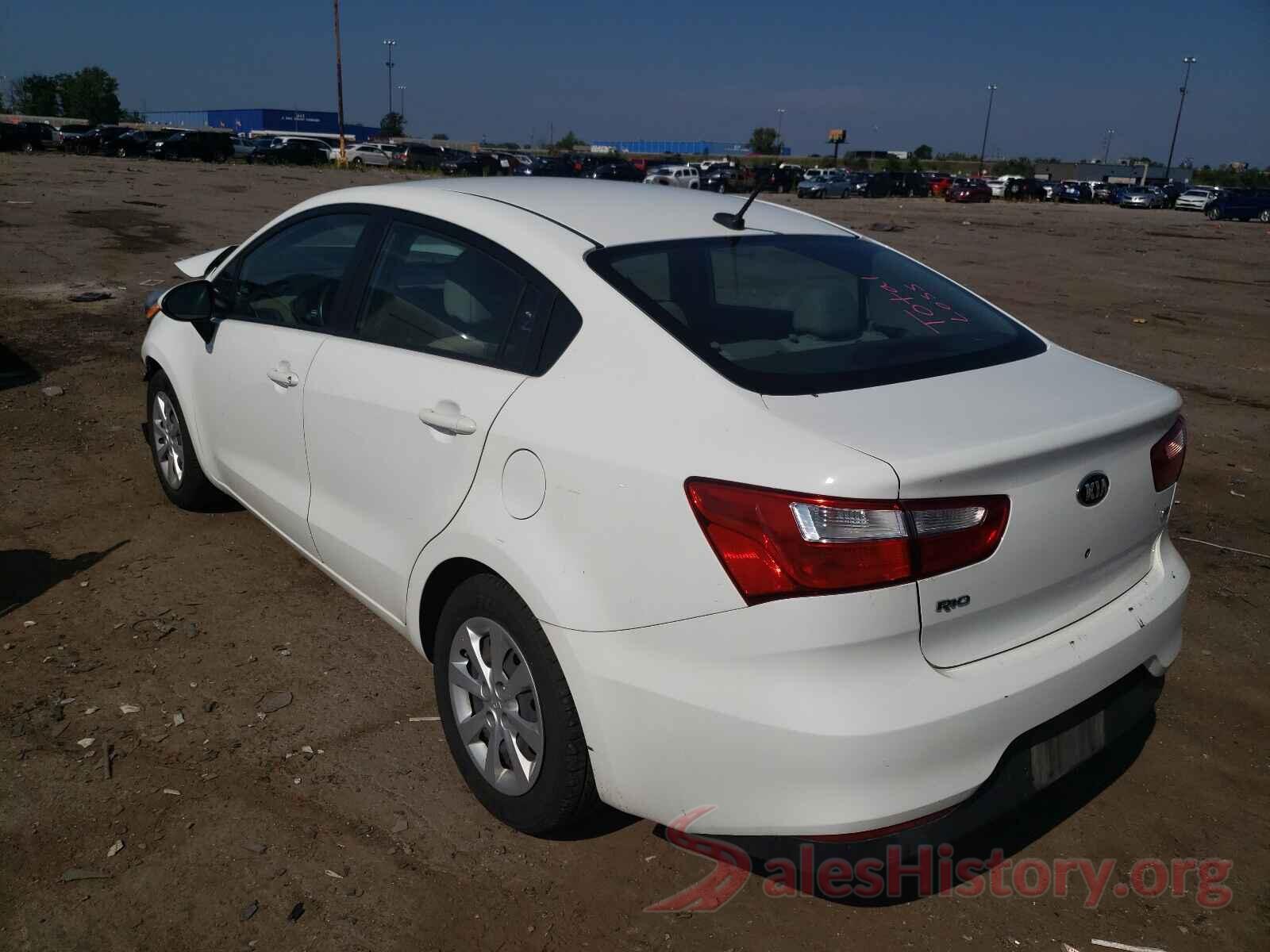 KNADM4A32G6646702 2016 KIA RIO