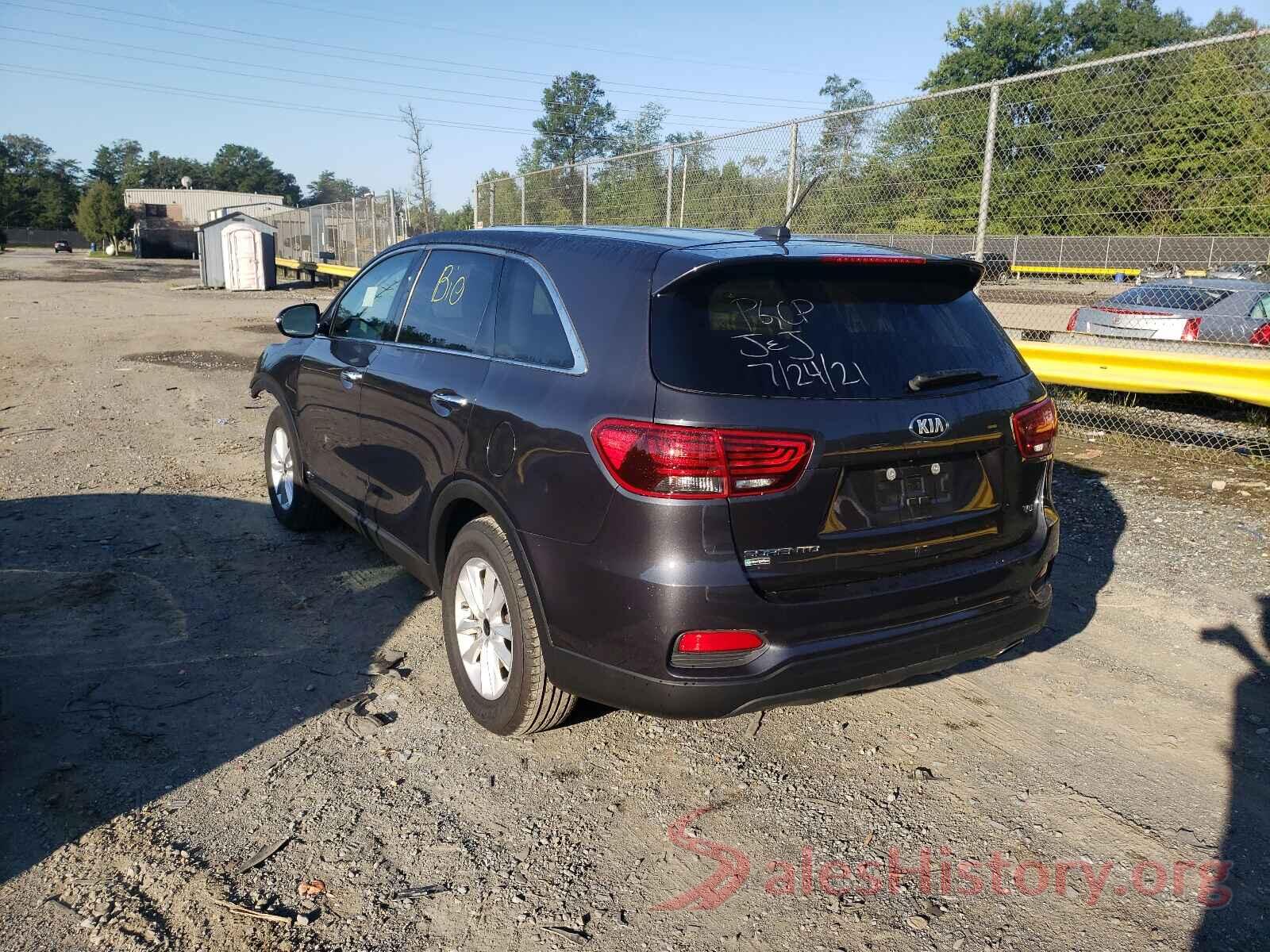 5XYPGDA55KG440577 2019 KIA SORENTO