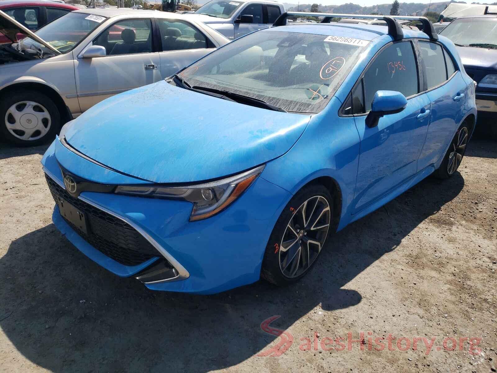 JTNK4RBE5K3062646 2019 TOYOTA COROLLA