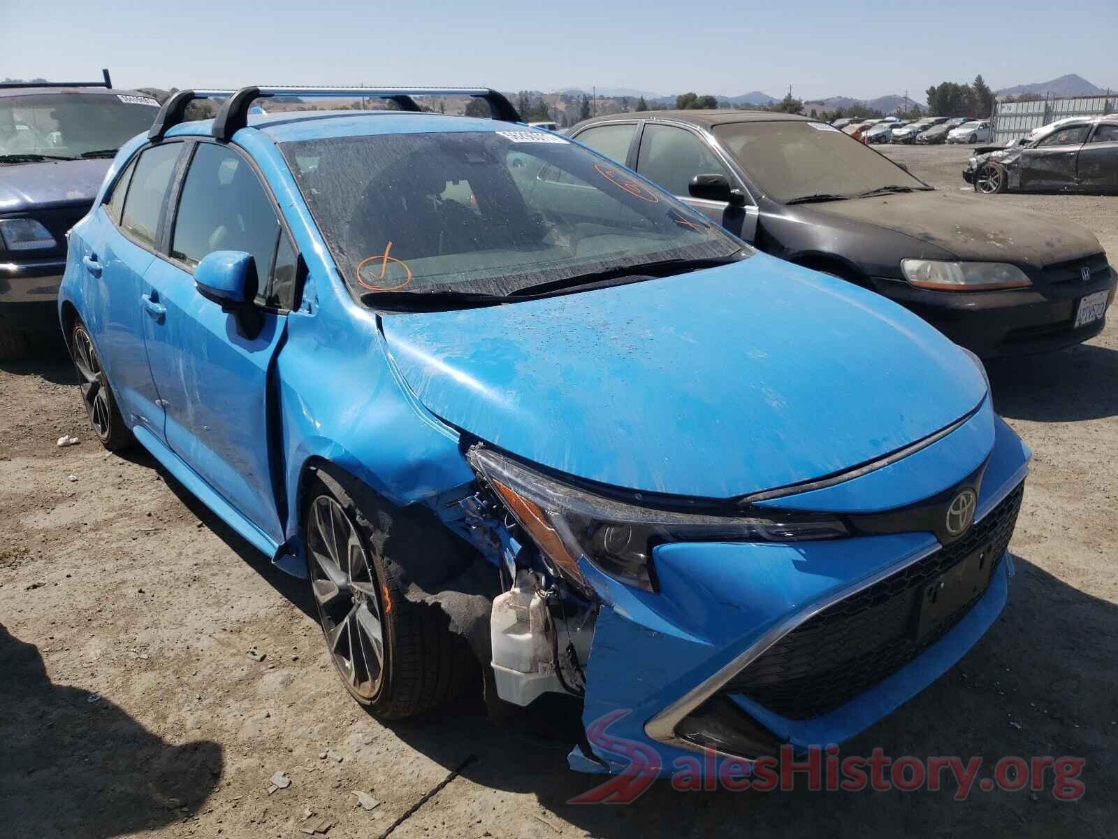 JTNK4RBE5K3062646 2019 TOYOTA COROLLA