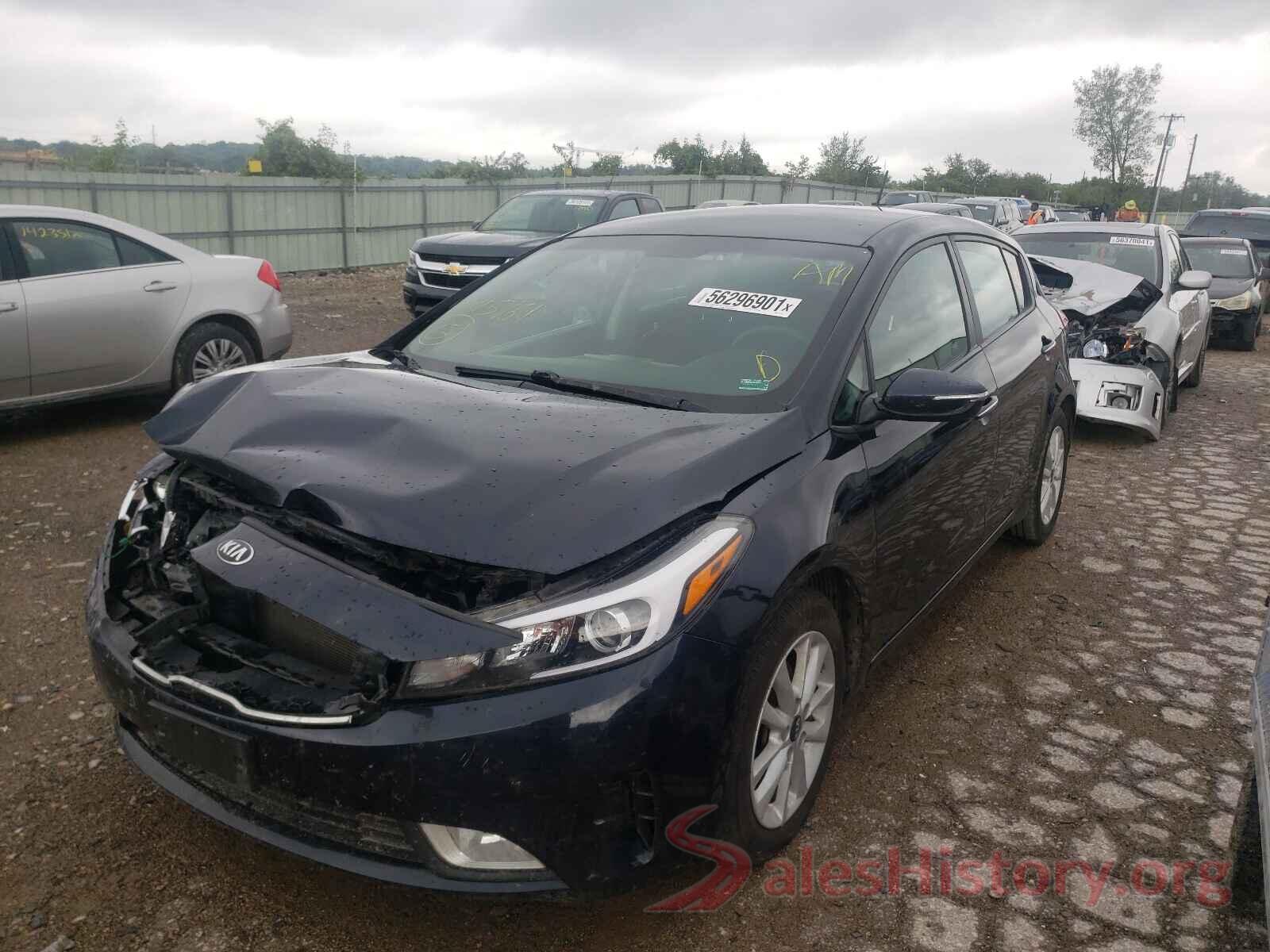 KNAFK5A81H5715161 2017 KIA FORTE