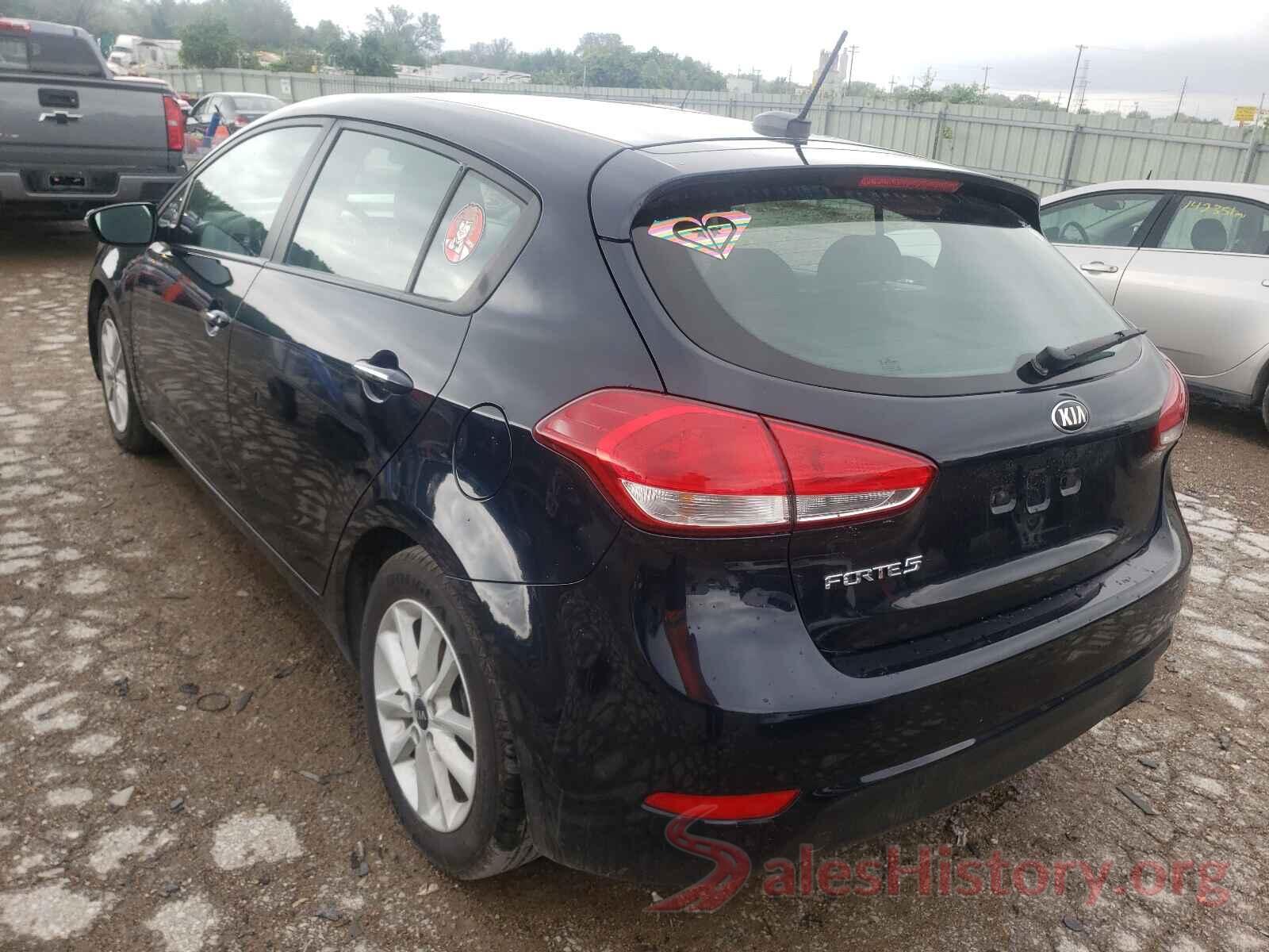 KNAFK5A81H5715161 2017 KIA FORTE