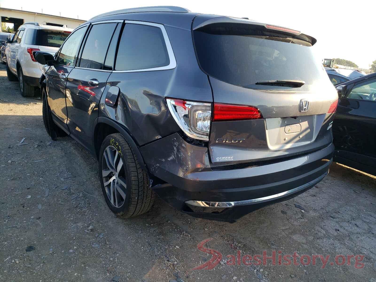 5FNYF6H98HB019836 2017 HONDA PILOT