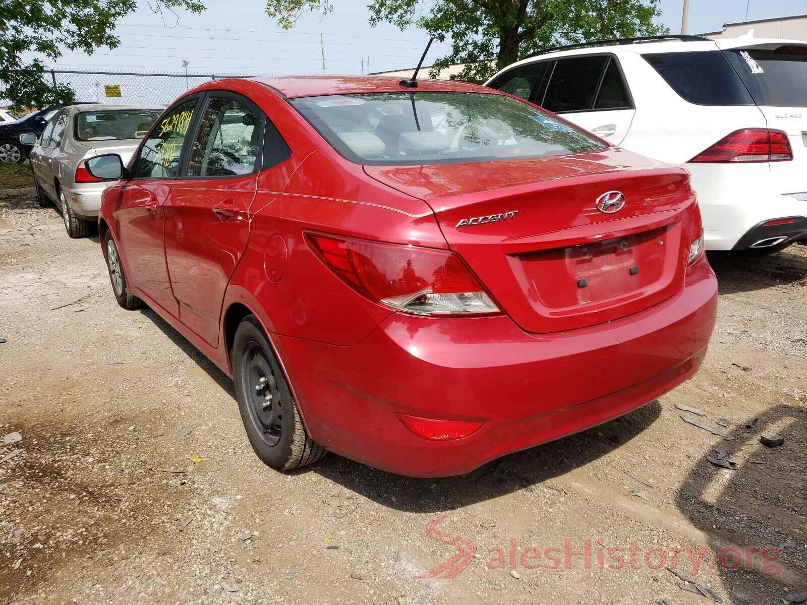 KMHCT4AE8GU135943 2016 HYUNDAI ACCENT