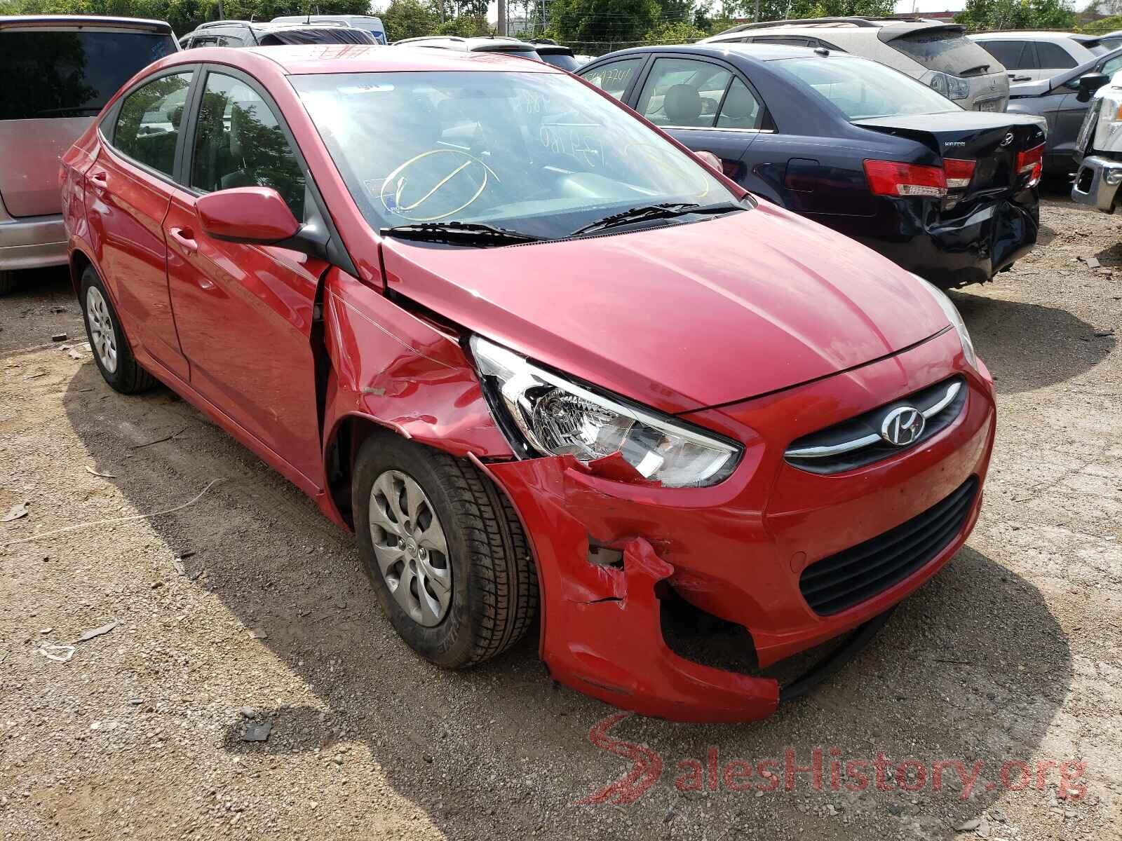 KMHCT4AE8GU135943 2016 HYUNDAI ACCENT