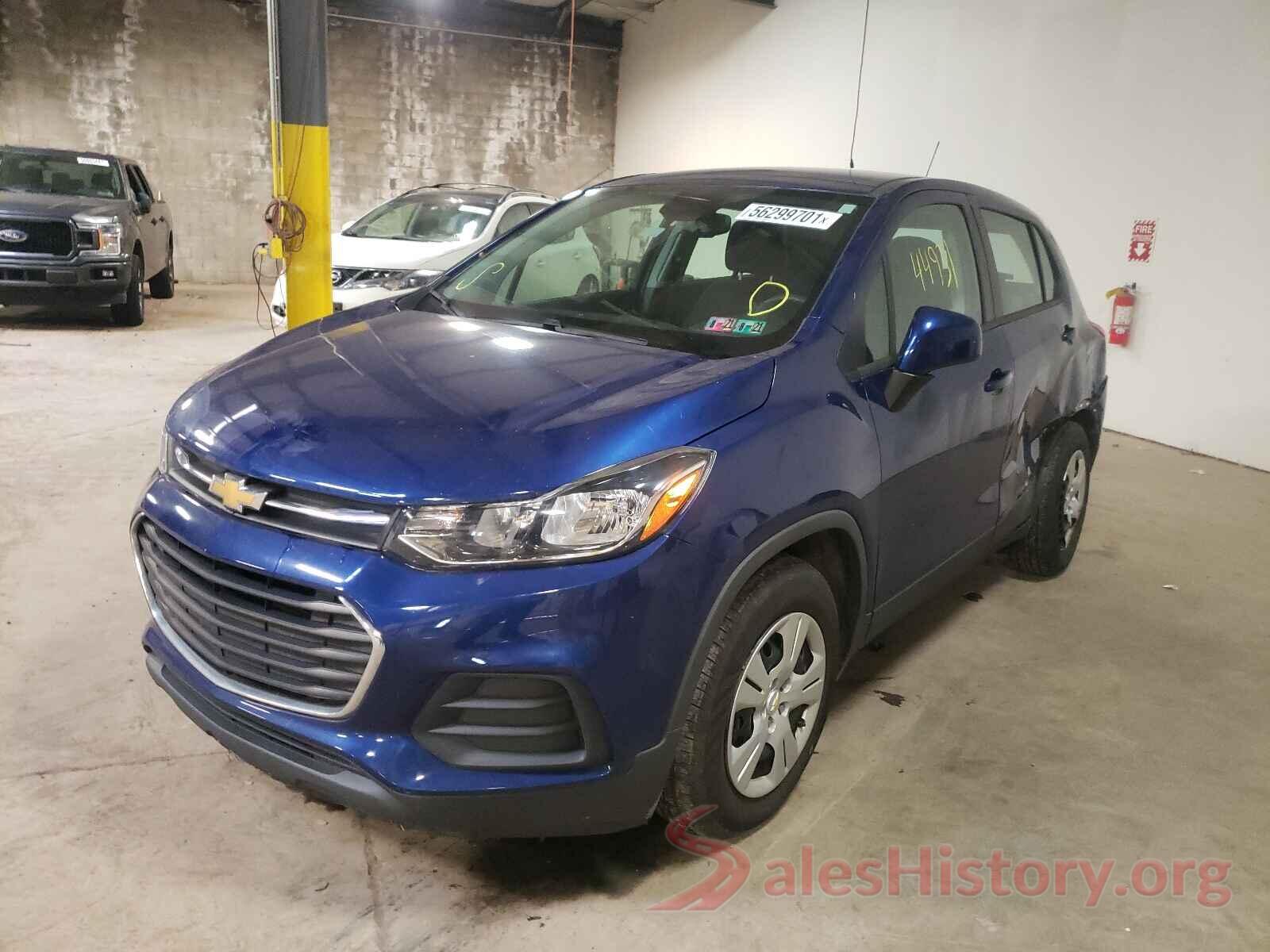 3GNCJKSBXHL132032 2017 CHEVROLET TRAX