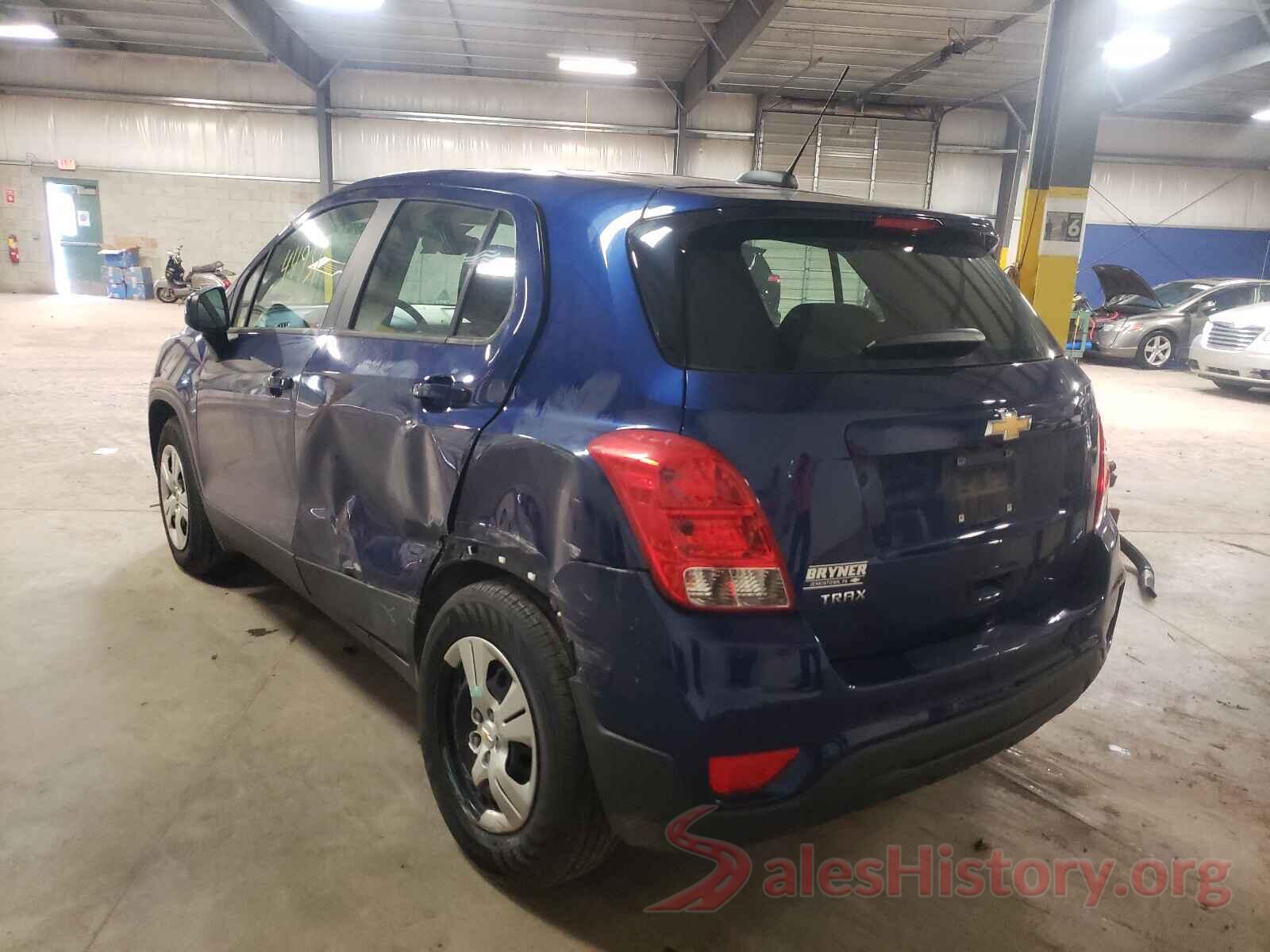 3GNCJKSBXHL132032 2017 CHEVROLET TRAX