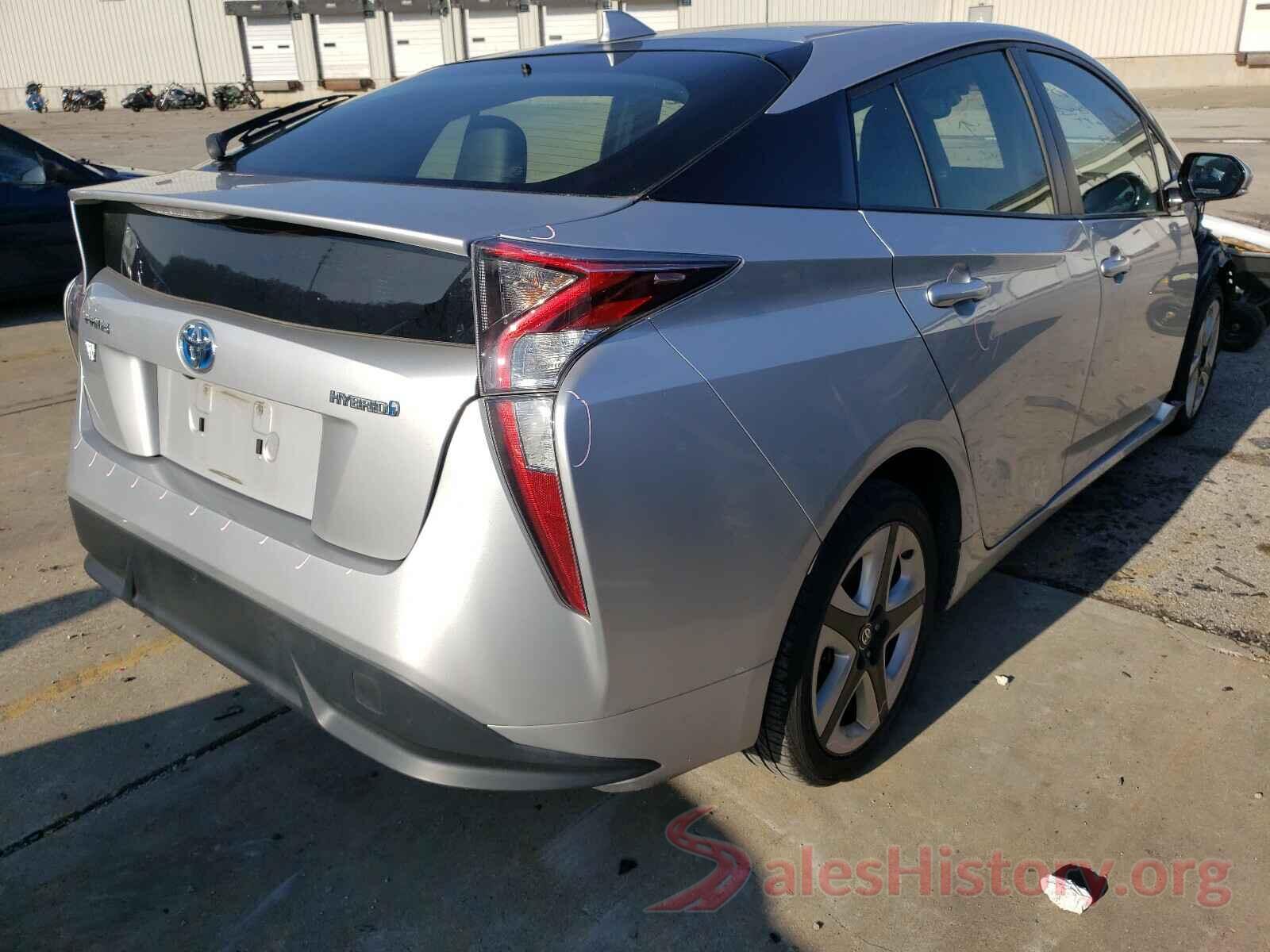 JTDKARFU6G3004860 2016 TOYOTA PRIUS