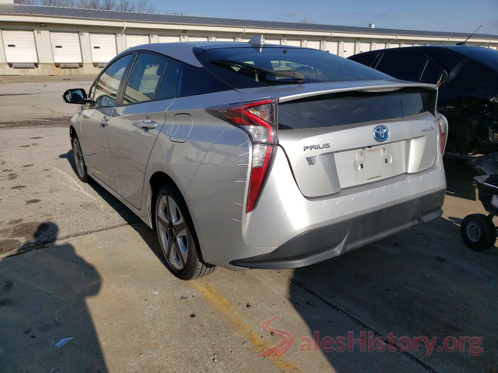 JTDKARFU6G3004860 2016 TOYOTA PRIUS