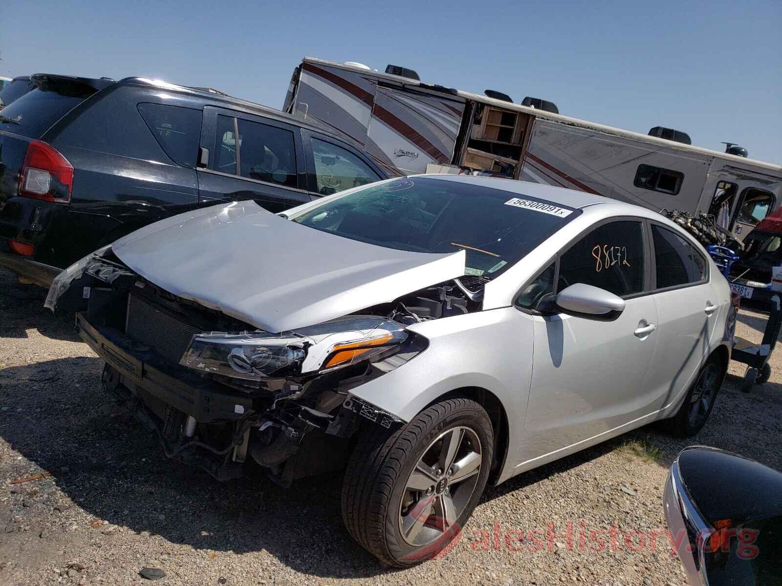 3KPFL4A76JE166455 2018 KIA FORTE