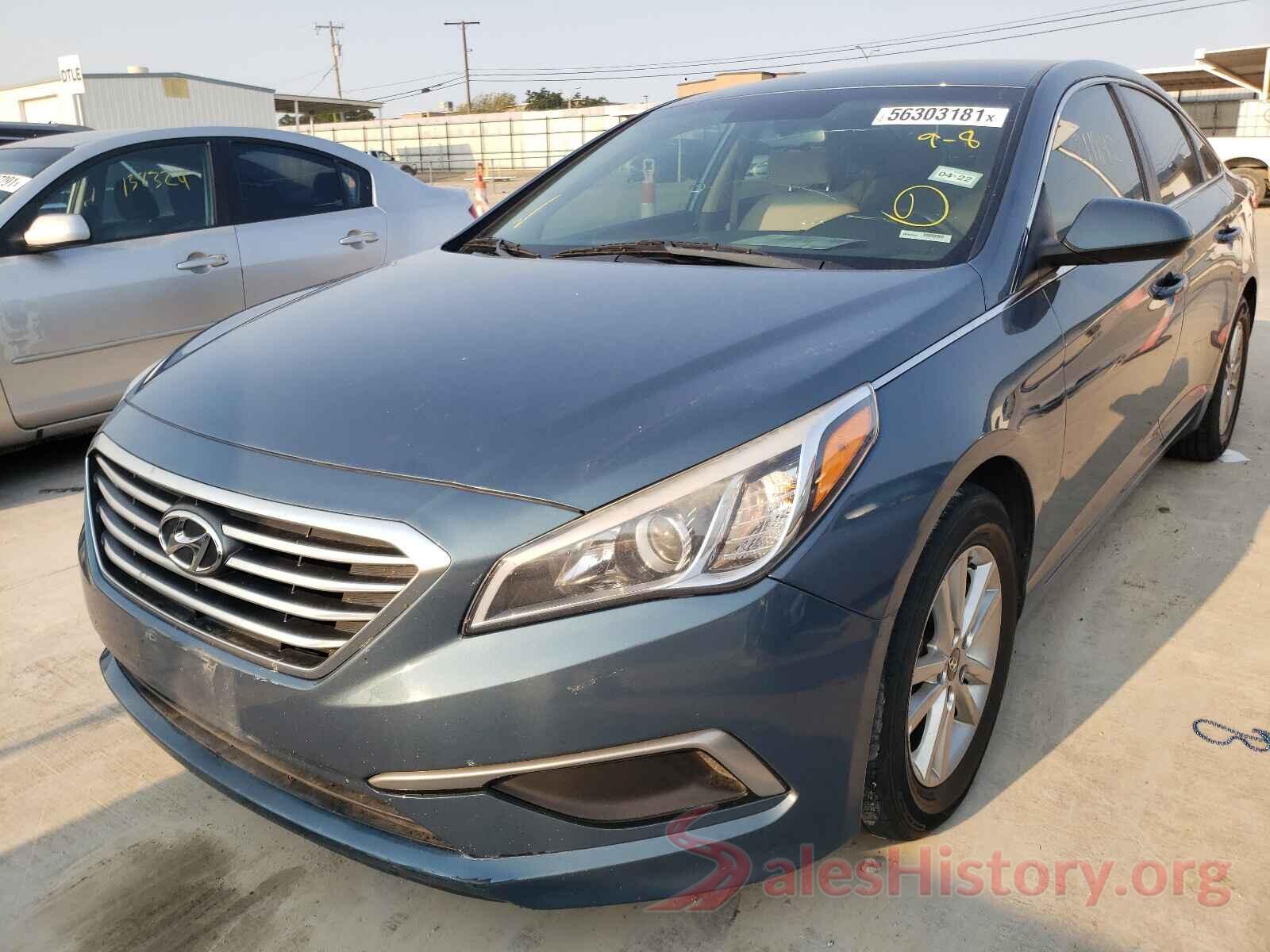 5NPE24AF4HH569992 2017 HYUNDAI SONATA