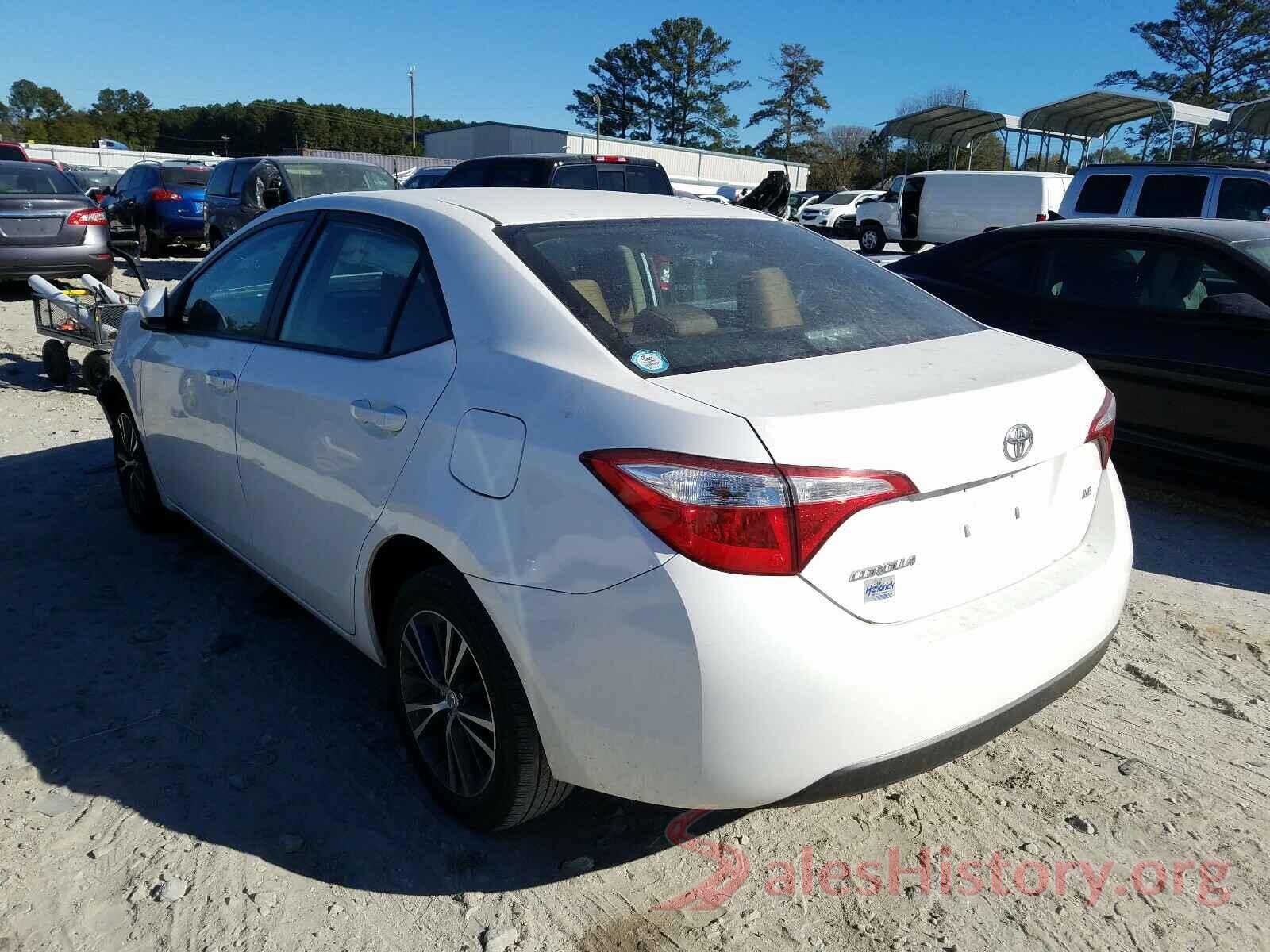 5YFBURHE5GP382415 2016 TOYOTA COROLLA