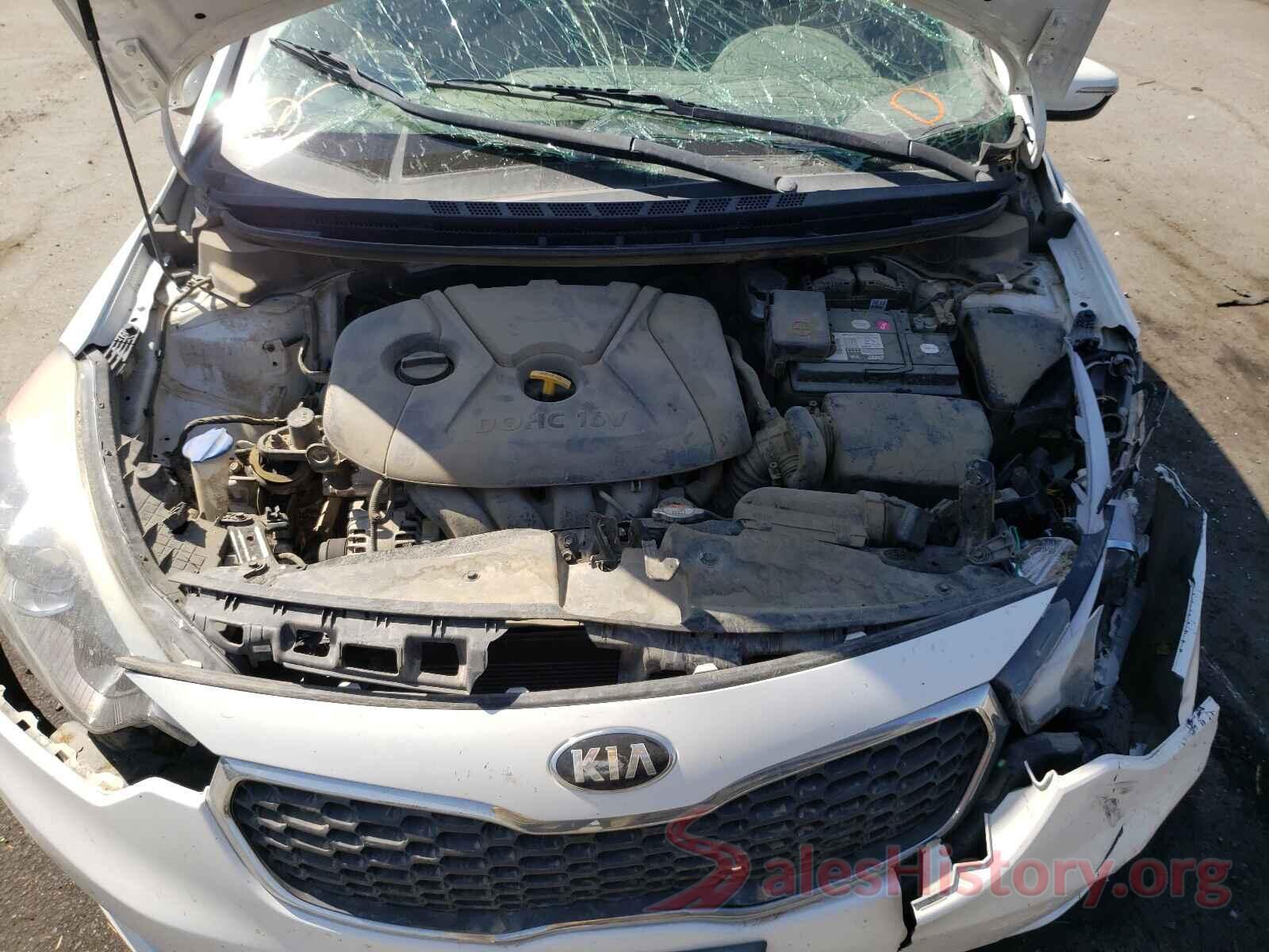 KNAFX4A66G5535361 2016 KIA FORTE