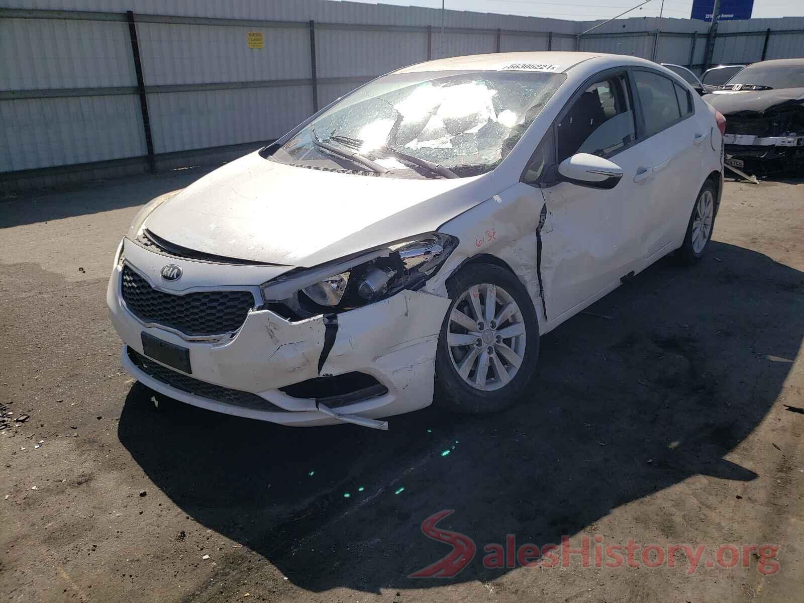 KNAFX4A66G5535361 2016 KIA FORTE