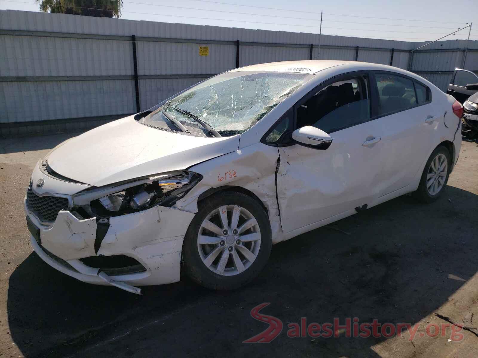 KNAFX4A66G5535361 2016 KIA FORTE