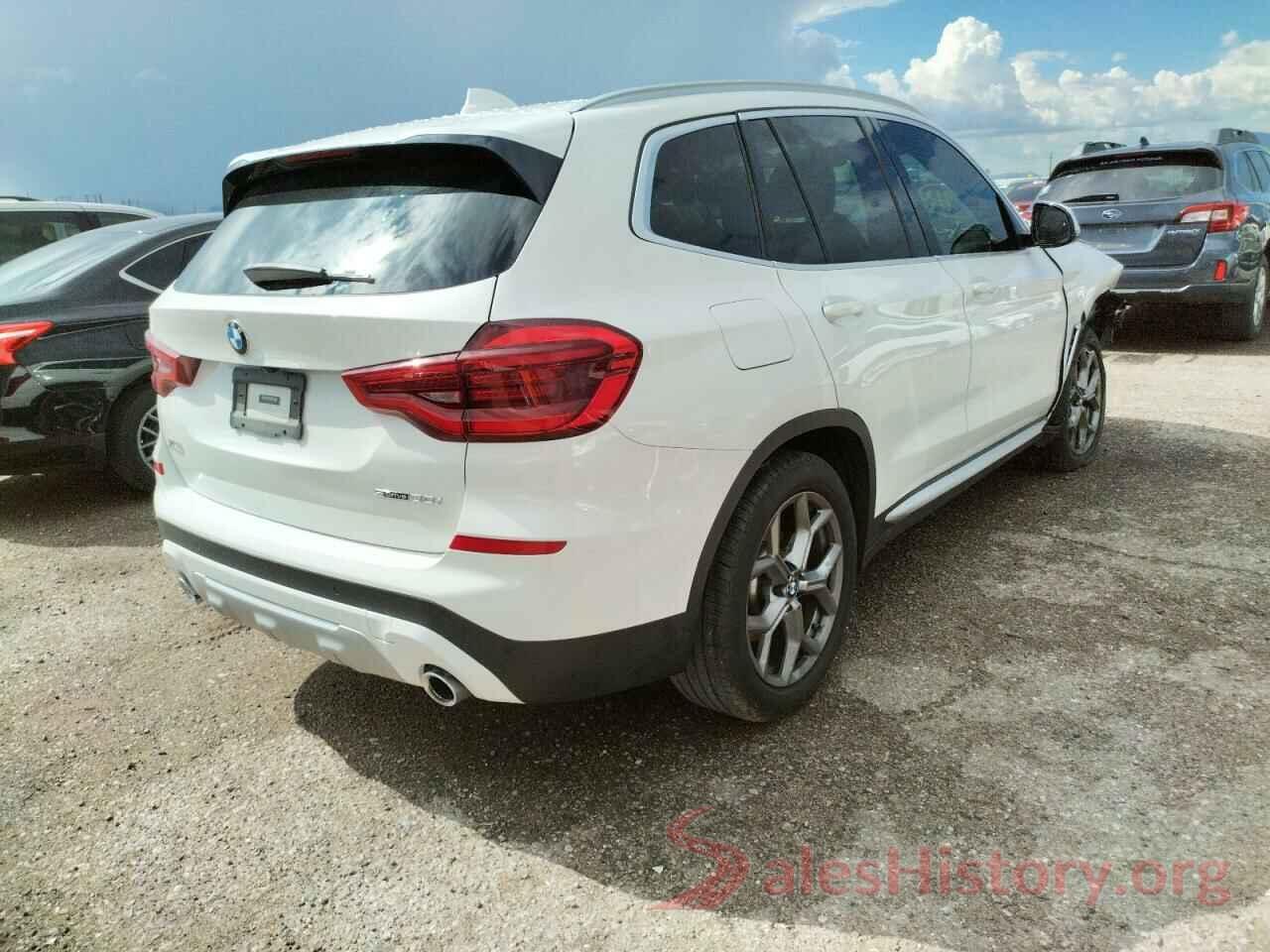 5UXTY3C08M9E99748 2021 BMW X3