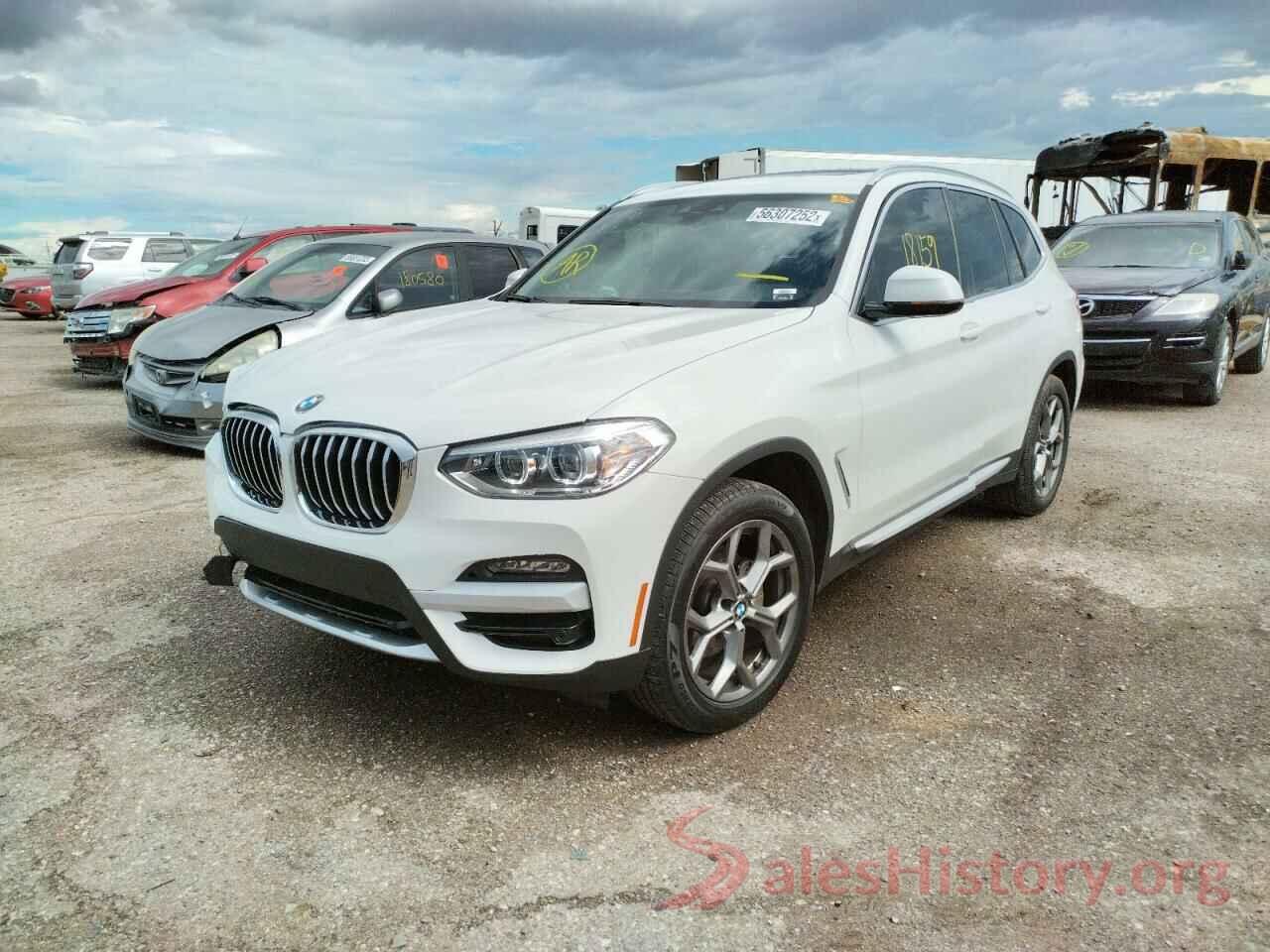 5UXTY3C08M9E99748 2021 BMW X3