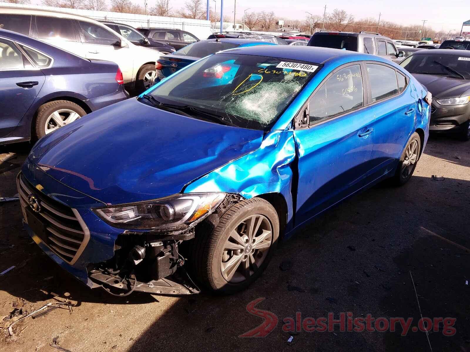 5NPD84LF0JH304905 2018 HYUNDAI ELANTRA