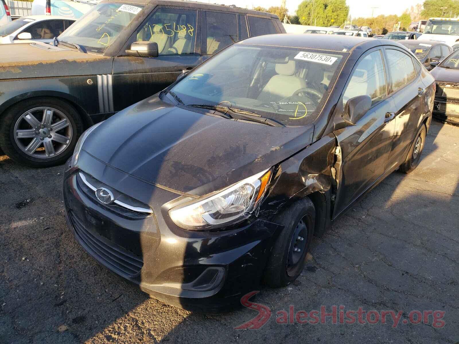 KMHCT4AEXHU377862 2017 HYUNDAI ACCENT