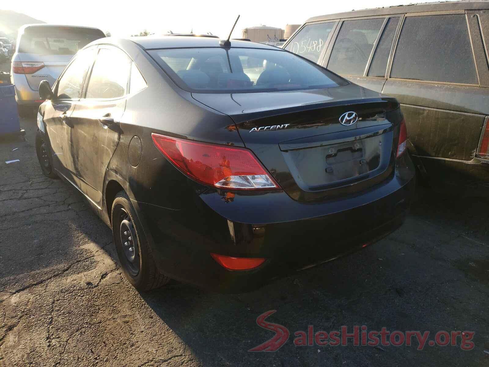 KMHCT4AEXHU377862 2017 HYUNDAI ACCENT