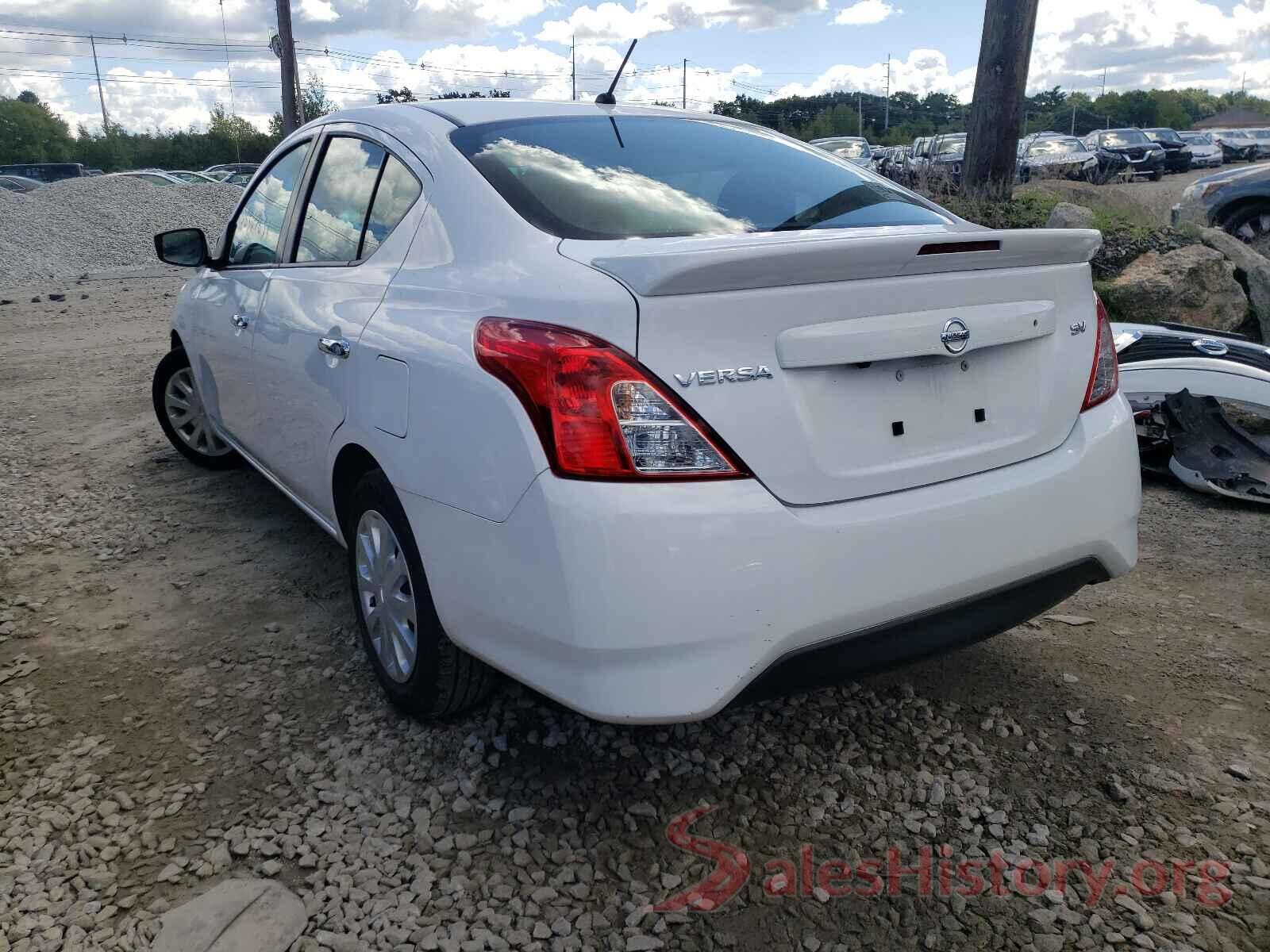 3N1CN7AP3KL856808 2019 NISSAN VERSA