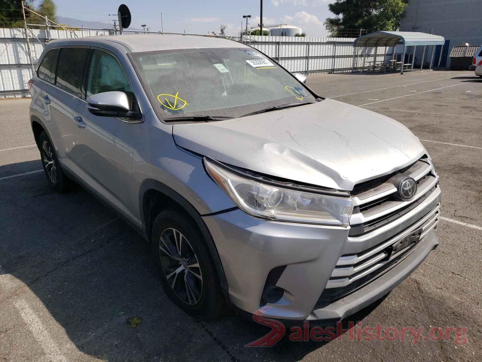 5TDZZRFH5KS314452 2019 TOYOTA HIGHLANDER