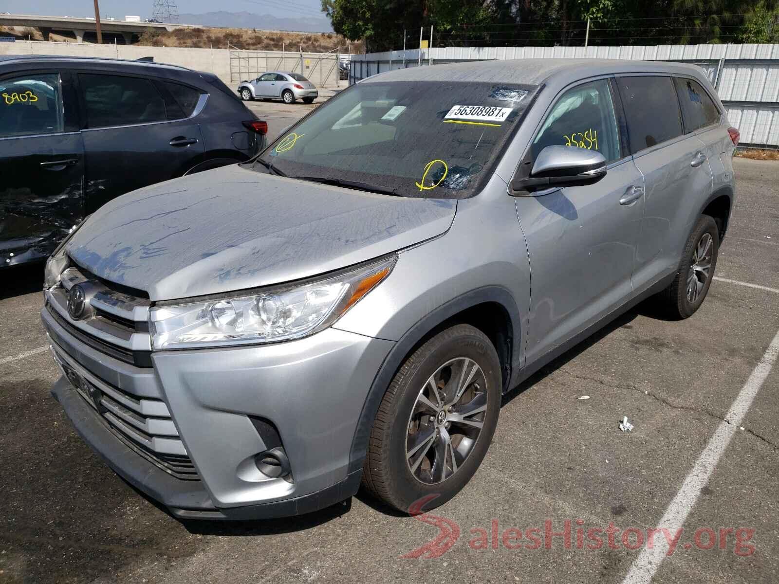 5TDZZRFH5KS314452 2019 TOYOTA HIGHLANDER