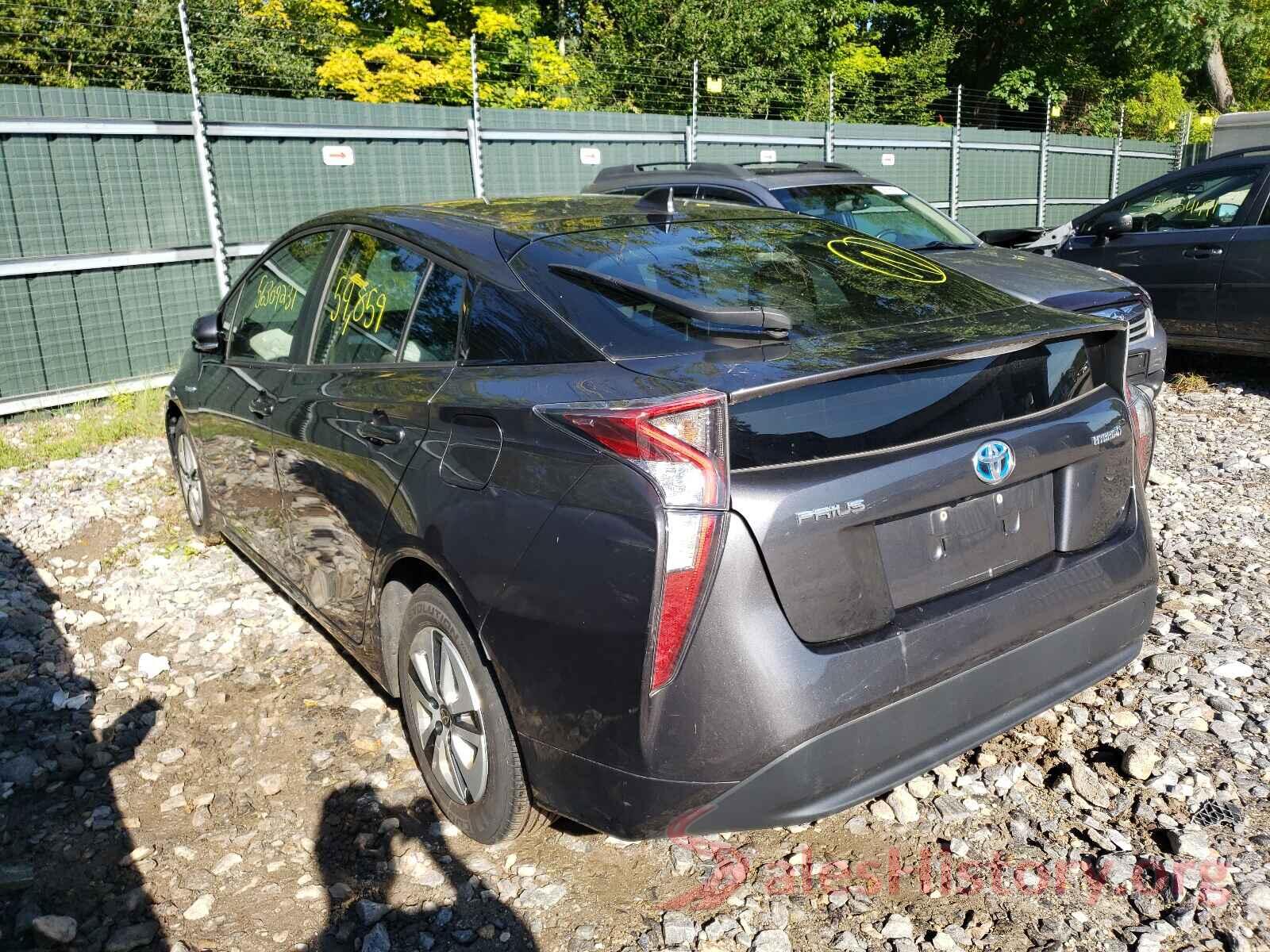 JTDKARFU1G3500956 2016 TOYOTA PRIUS