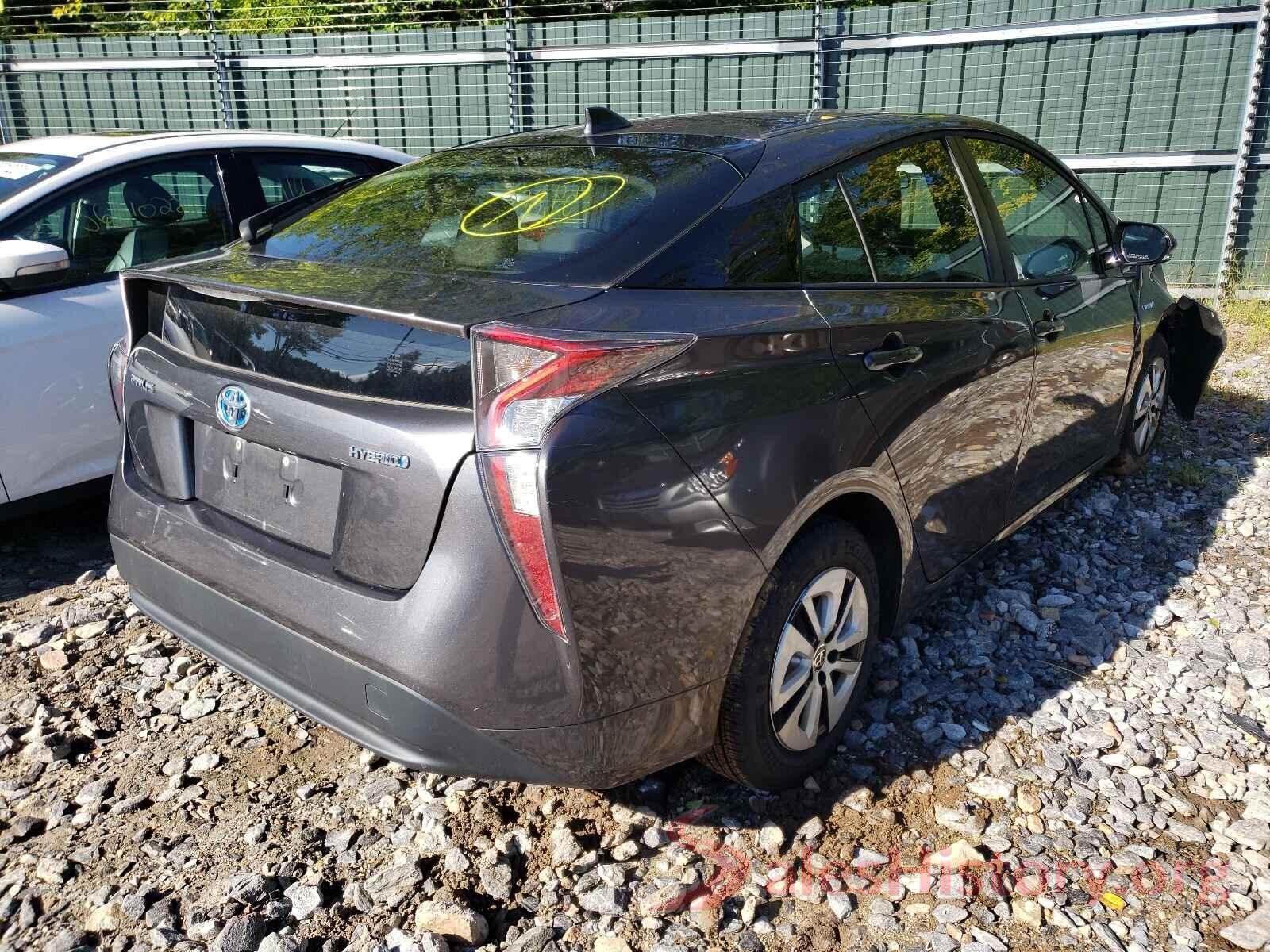 JTDKARFU1G3500956 2016 TOYOTA PRIUS