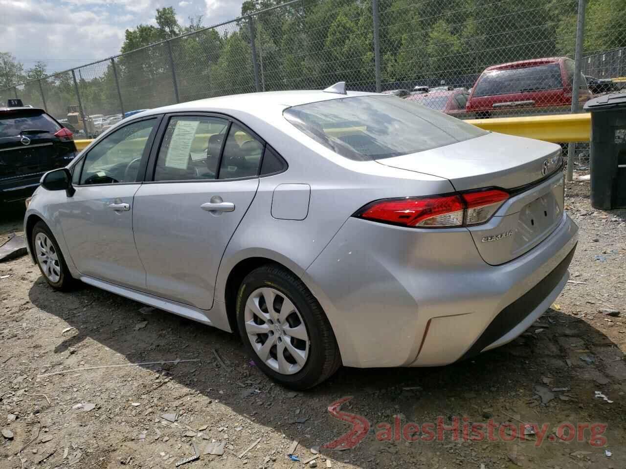 JTDEPRAE8LJ037604 2020 TOYOTA COROLLA