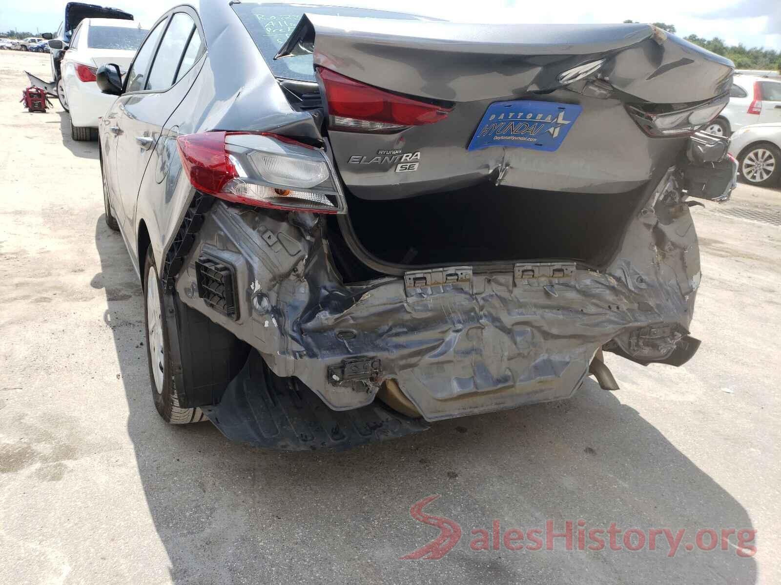 5NPD74LF9JH285578 2018 HYUNDAI ELANTRA