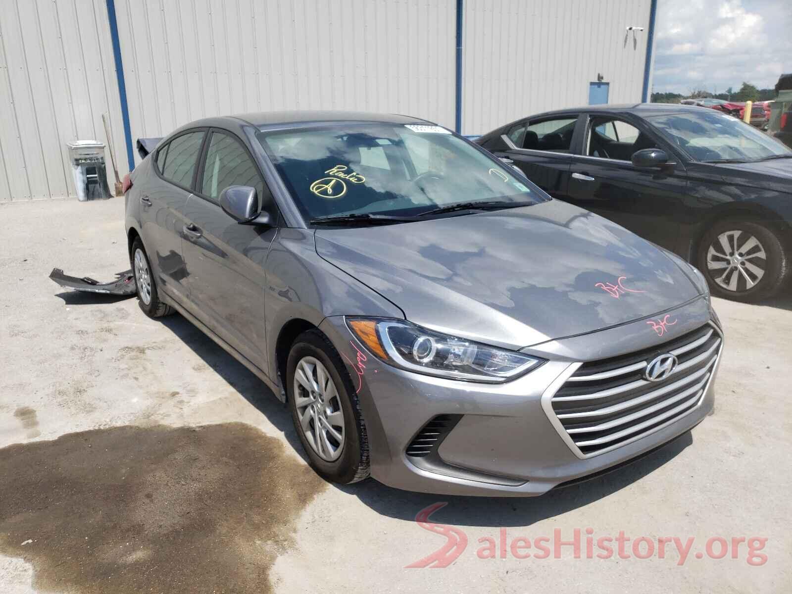 5NPD74LF9JH285578 2018 HYUNDAI ELANTRA