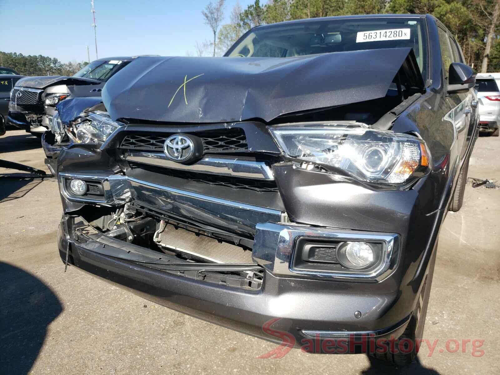 JTEBU5JR4G5355446 2016 TOYOTA 4RUNNER