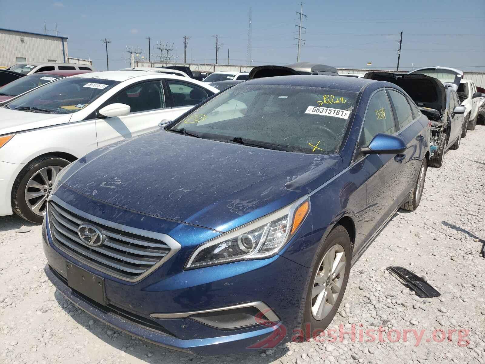 5NPE24AFXGH281618 2016 HYUNDAI SONATA