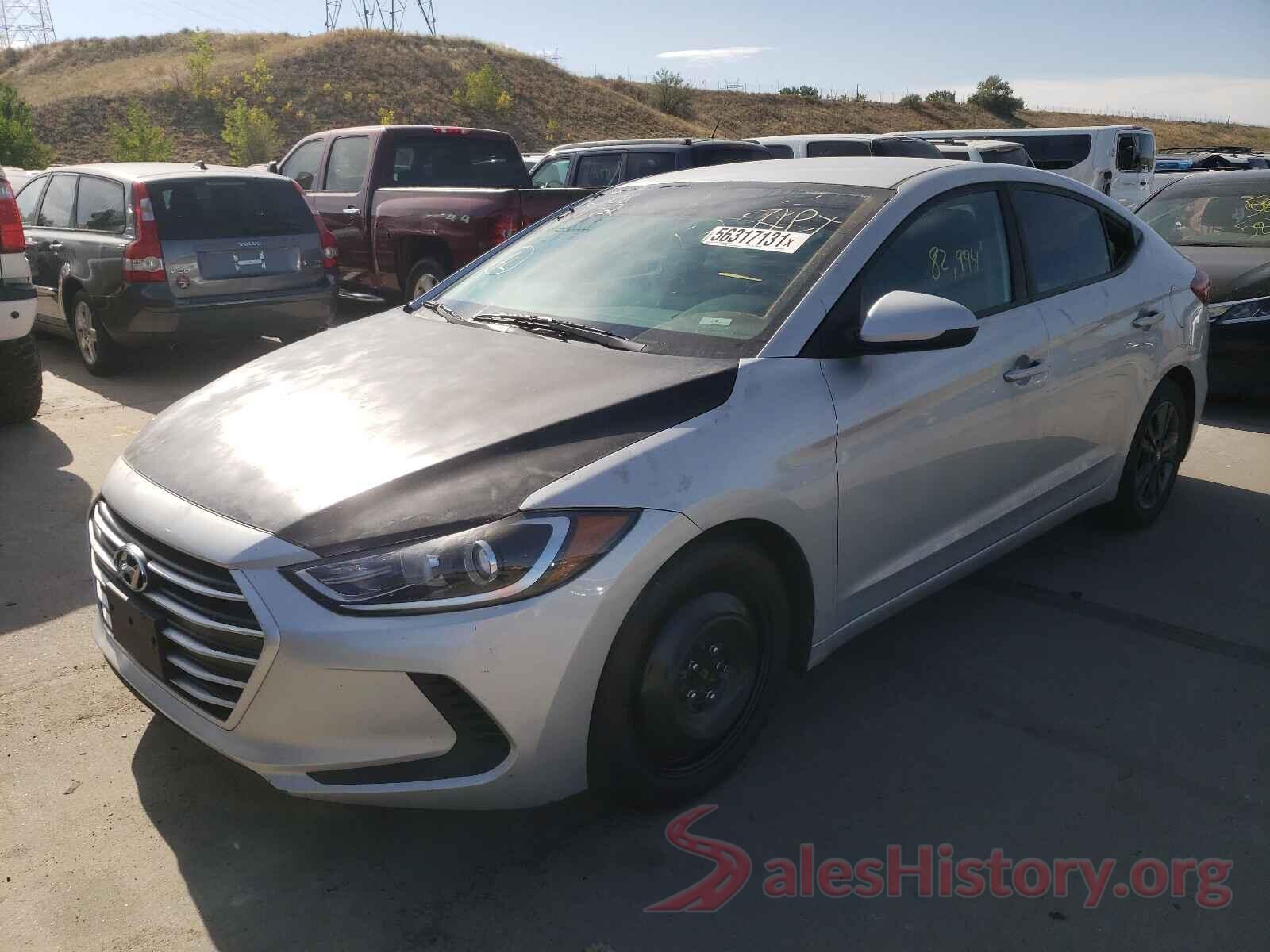 5NPD84LF3JH245509 2018 HYUNDAI ELANTRA