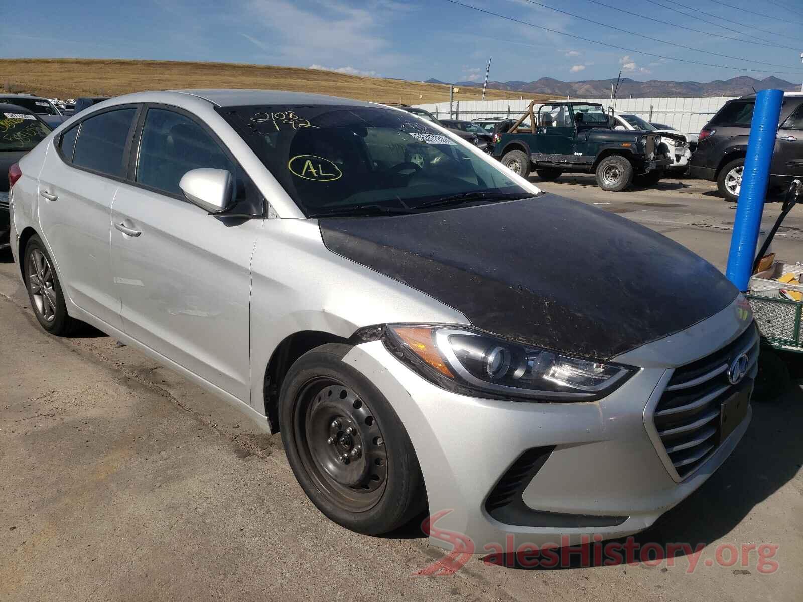 5NPD84LF3JH245509 2018 HYUNDAI ELANTRA