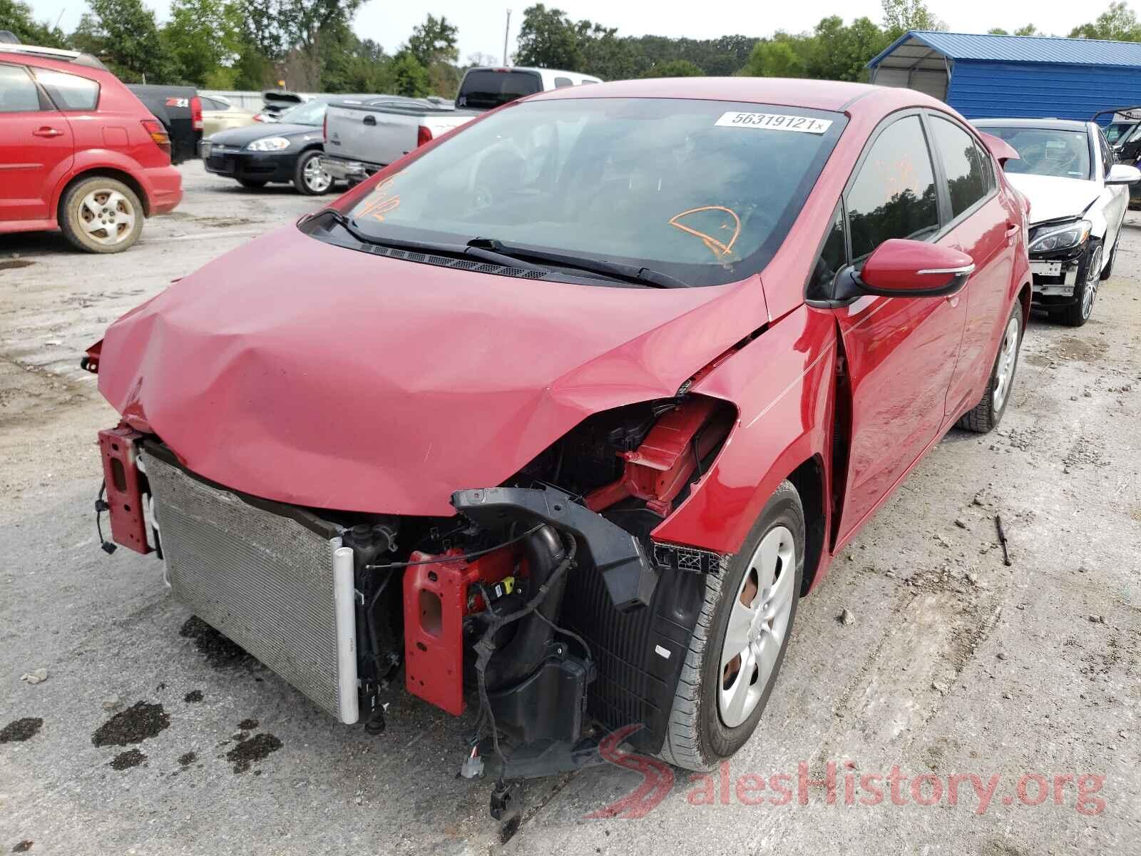 KNAFX4A69G5548878 2016 KIA FORTE