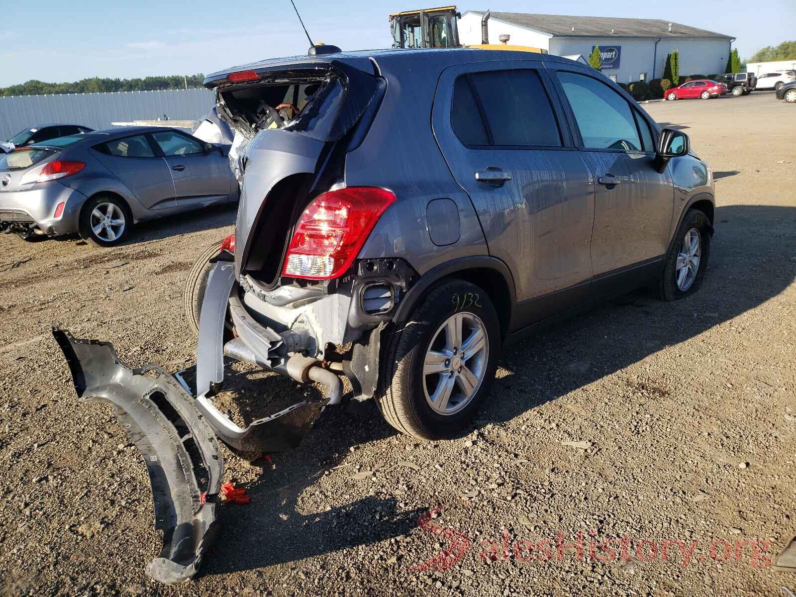 3GNCJKSB7LL294161 2020 CHEVROLET TRAX