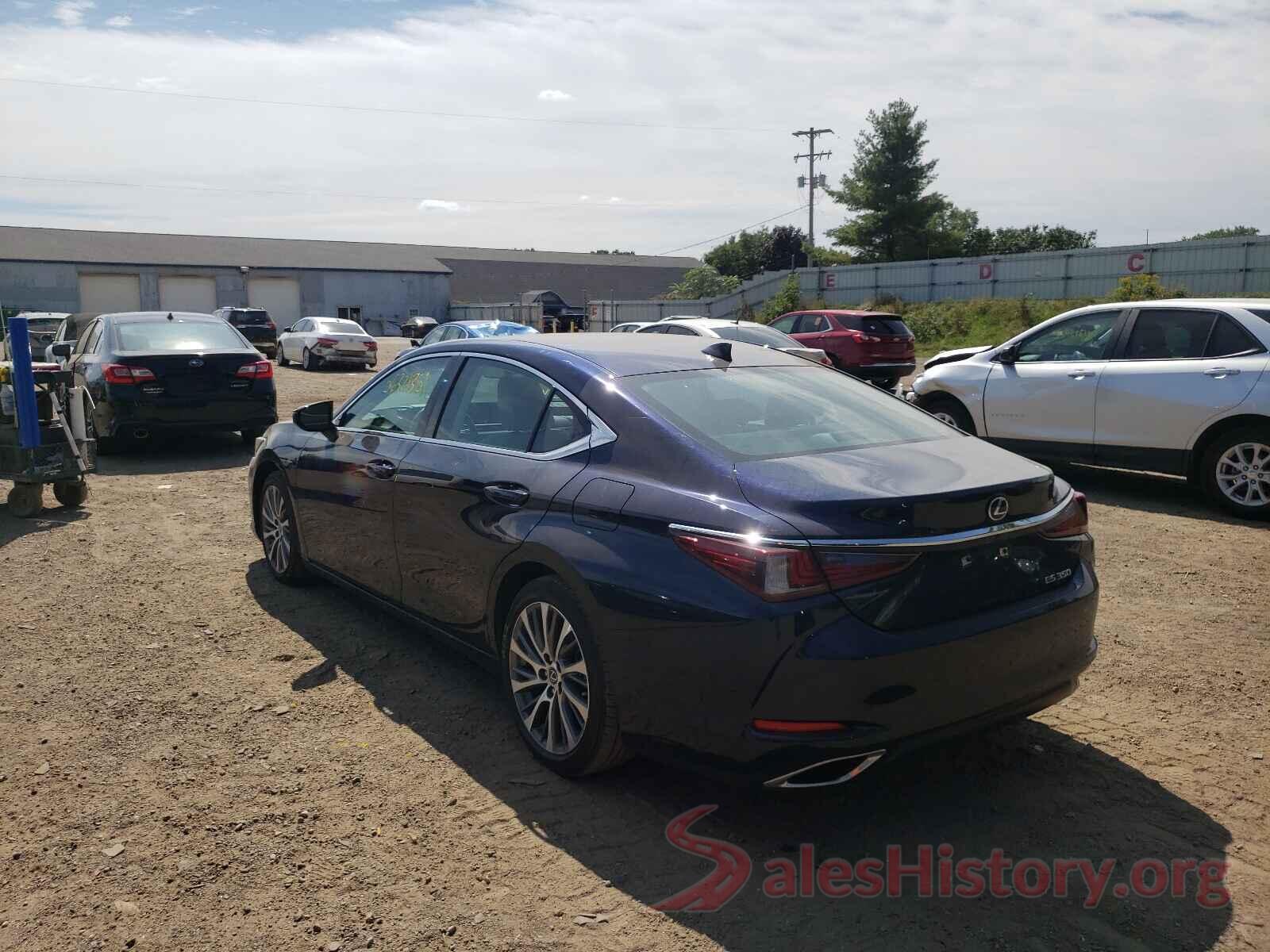 58ABZ1B19KU002596 2019 LEXUS ES350