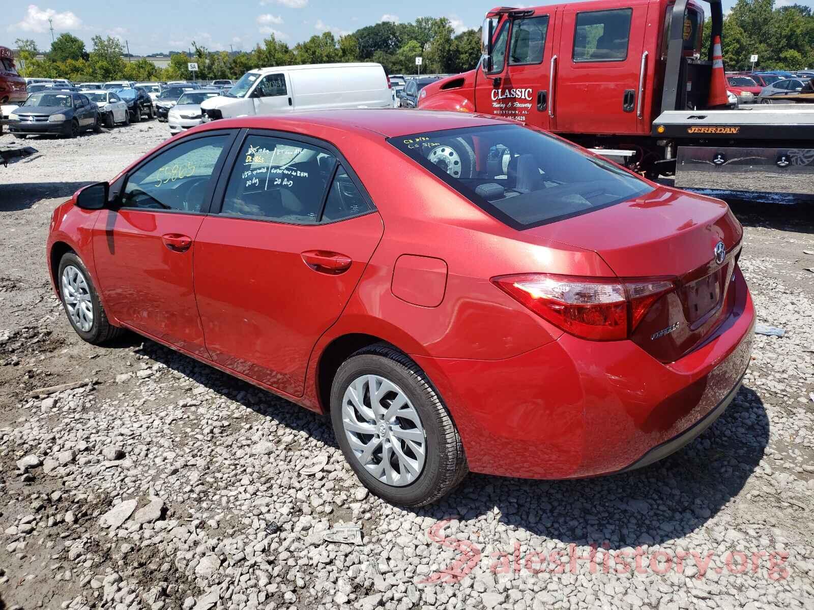 5YFBURHE0KP930877 2019 TOYOTA COROLLA