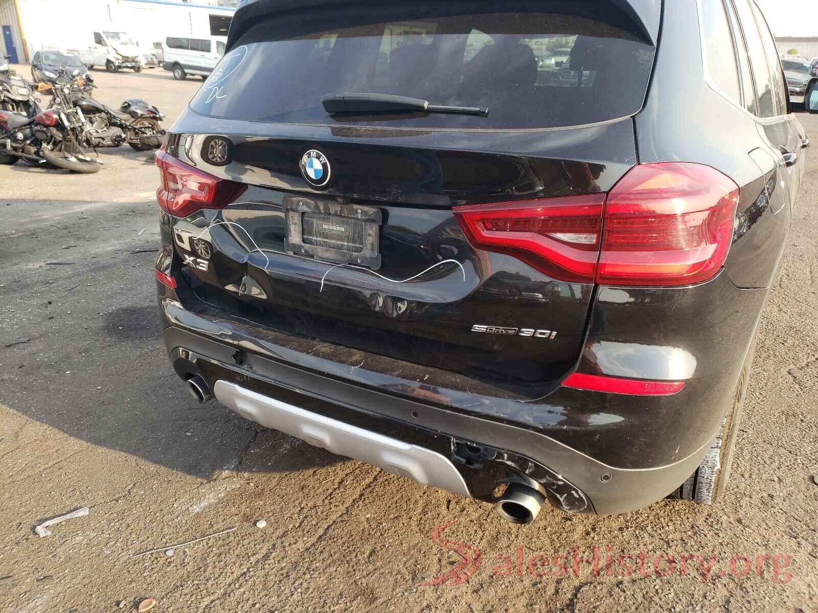 5UXTR7C51KLR39516 2019 BMW X3