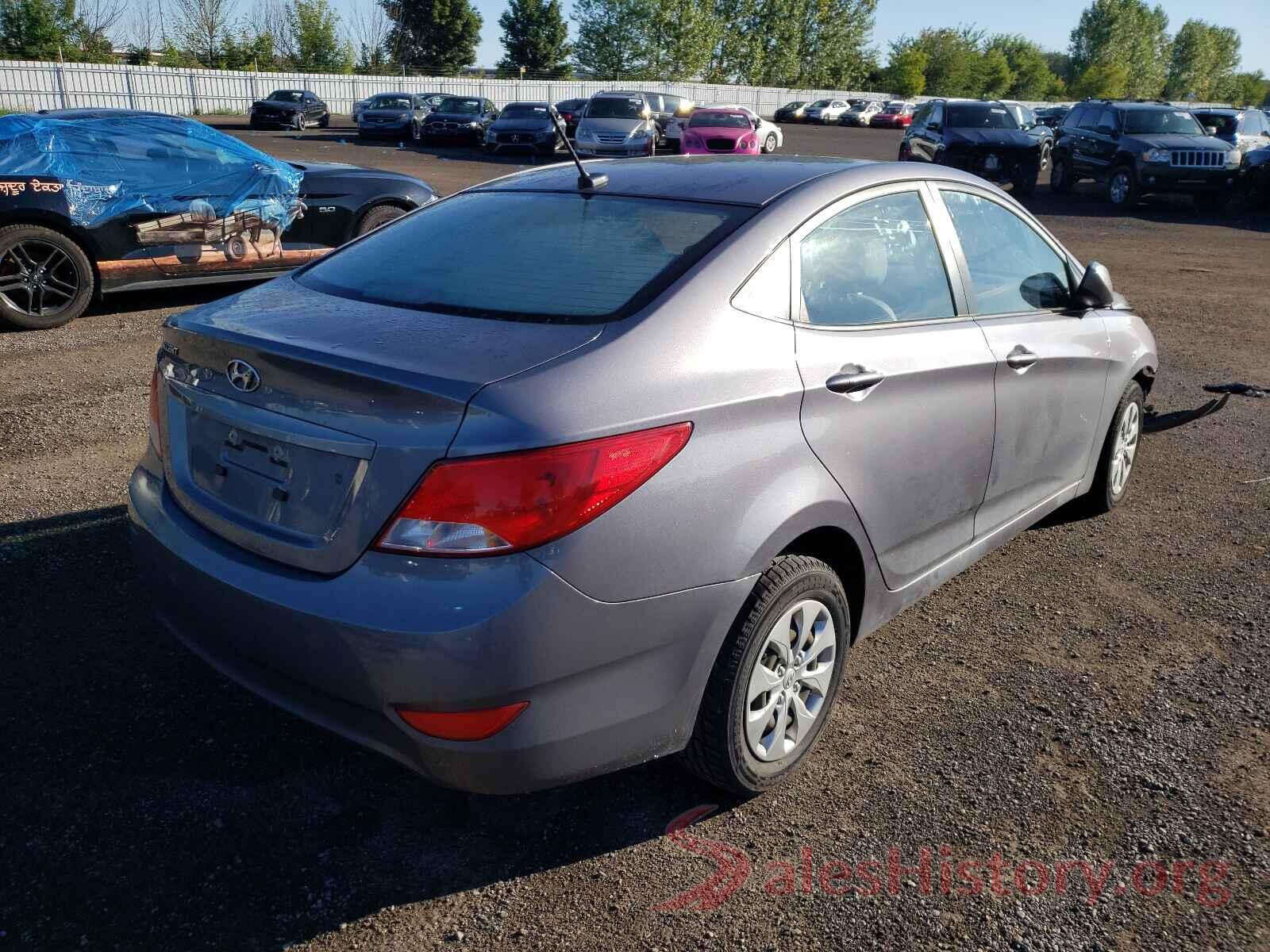 KMHCT4AE1GU974655 2016 HYUNDAI ACCENT