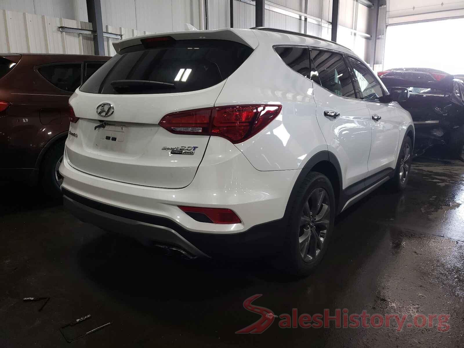 5XYZWDLA8HG485284 2017 HYUNDAI SANTA FE